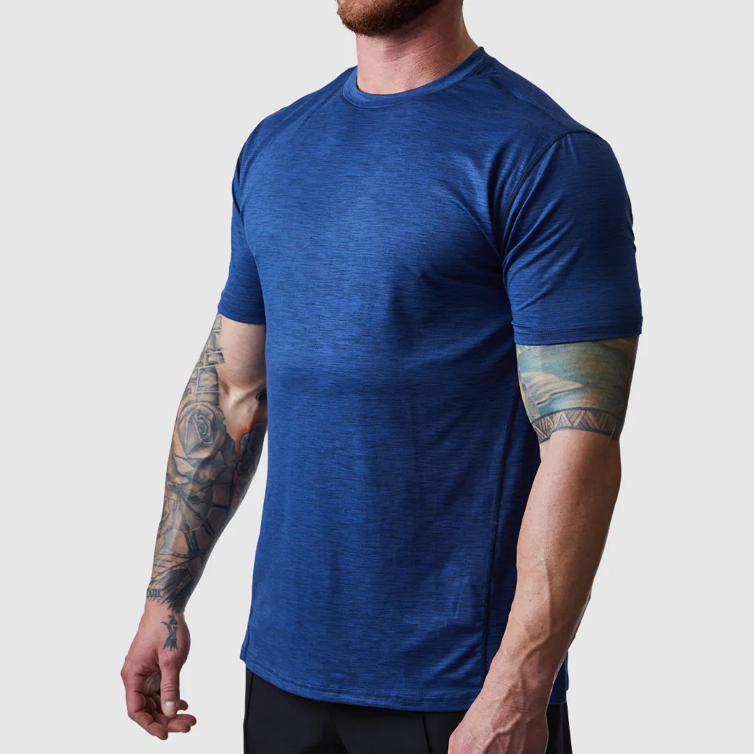 Athleisure Tee (Navy) sold by Born Primitive