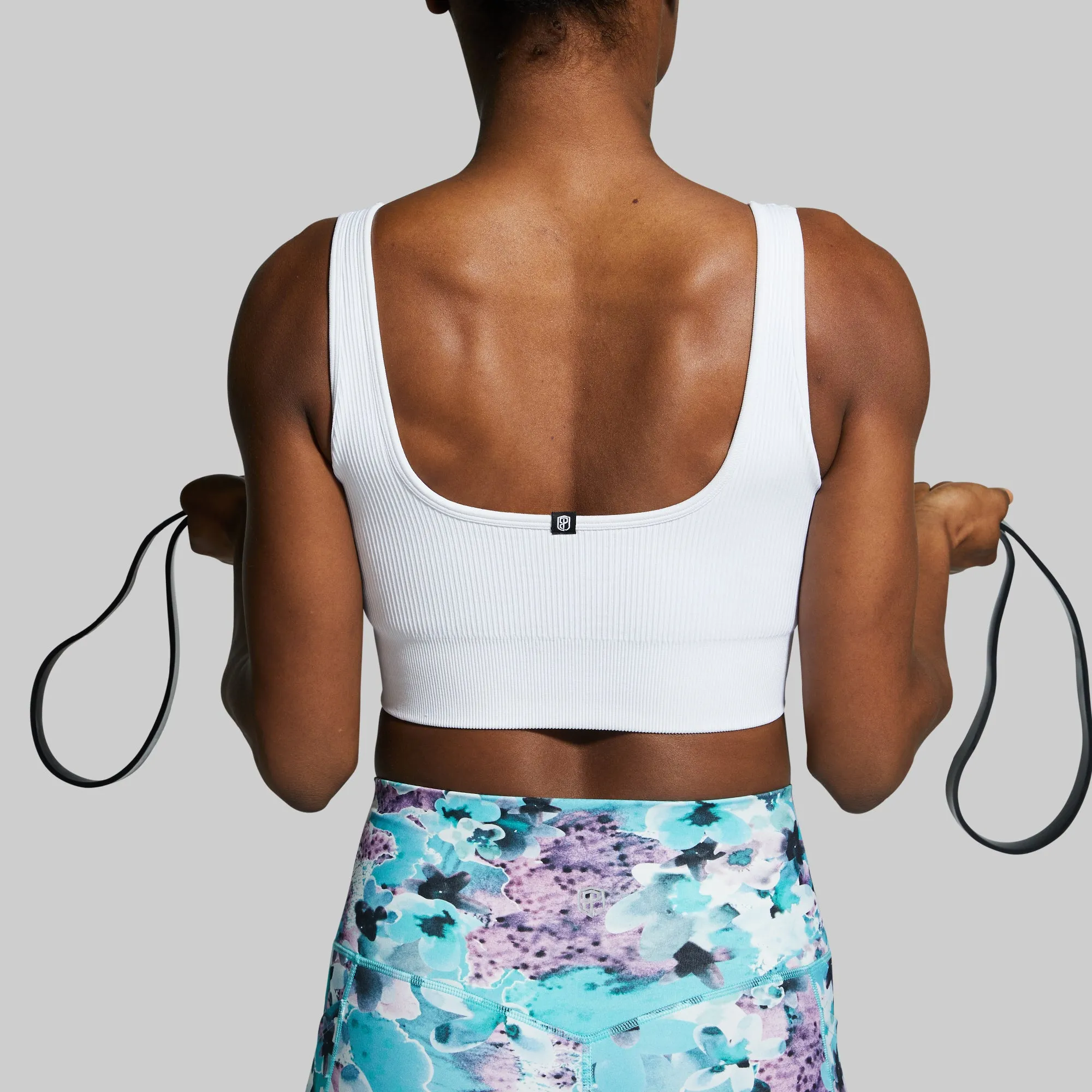 Studio Sports Bra (White) sold by Born Primitive product image thumbnail 3