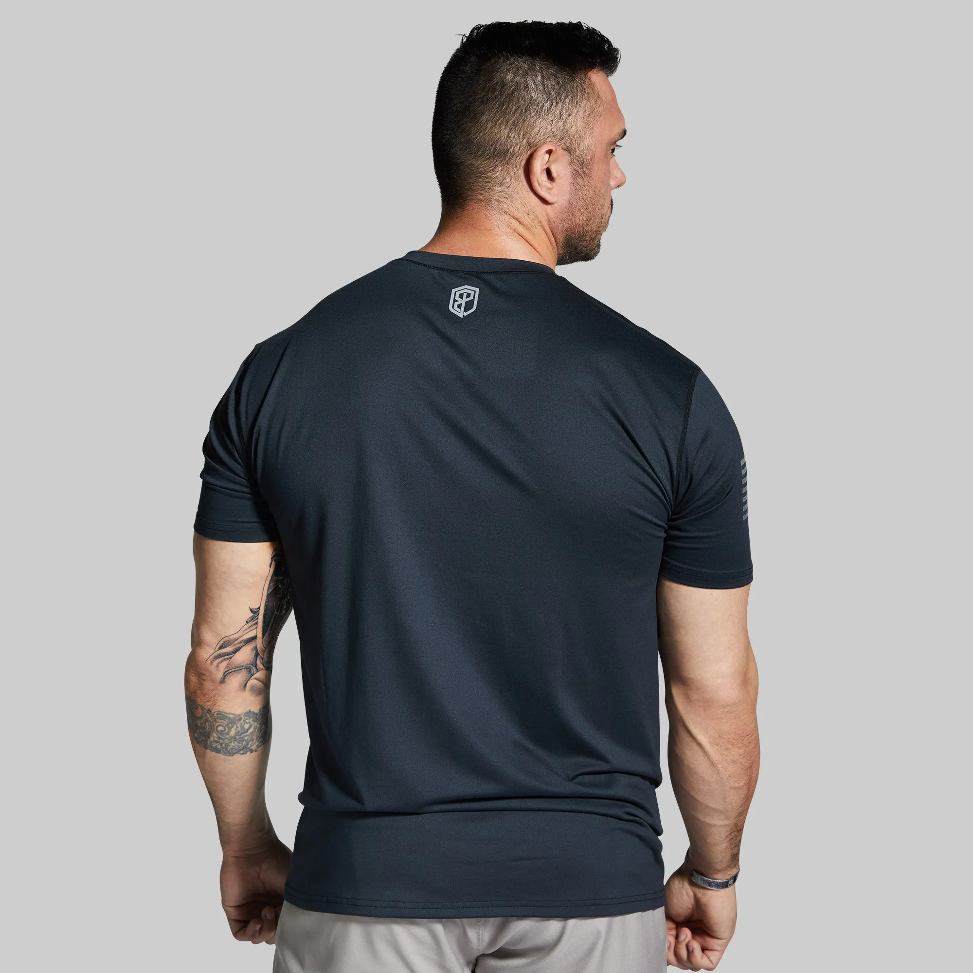 Athleisure Tee w/ Flag (Black) sold by Born Primitive product image thumbnail 2