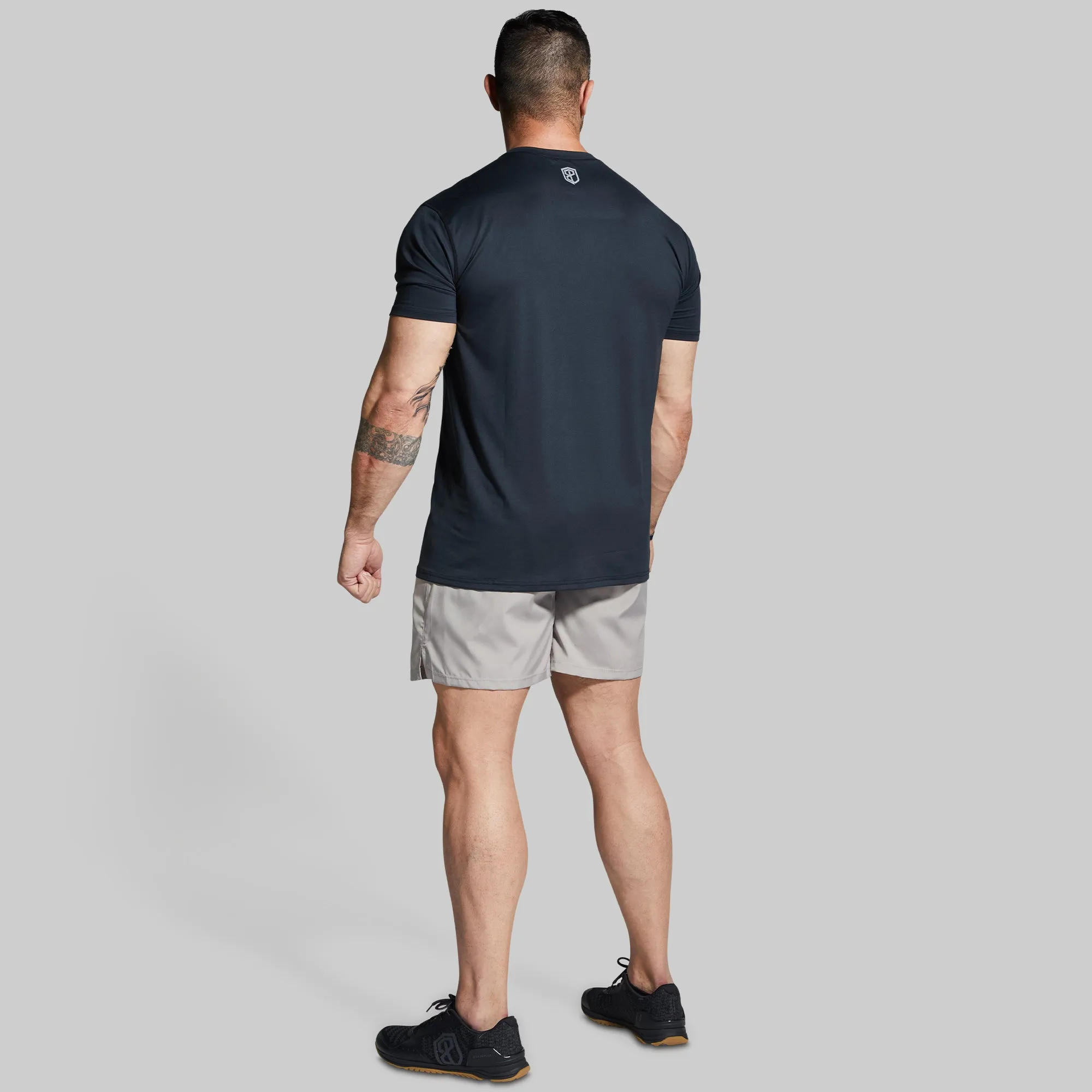Athleisure Tee w/ Flag (Black) sold by Born Primitive product image thumbnail 5