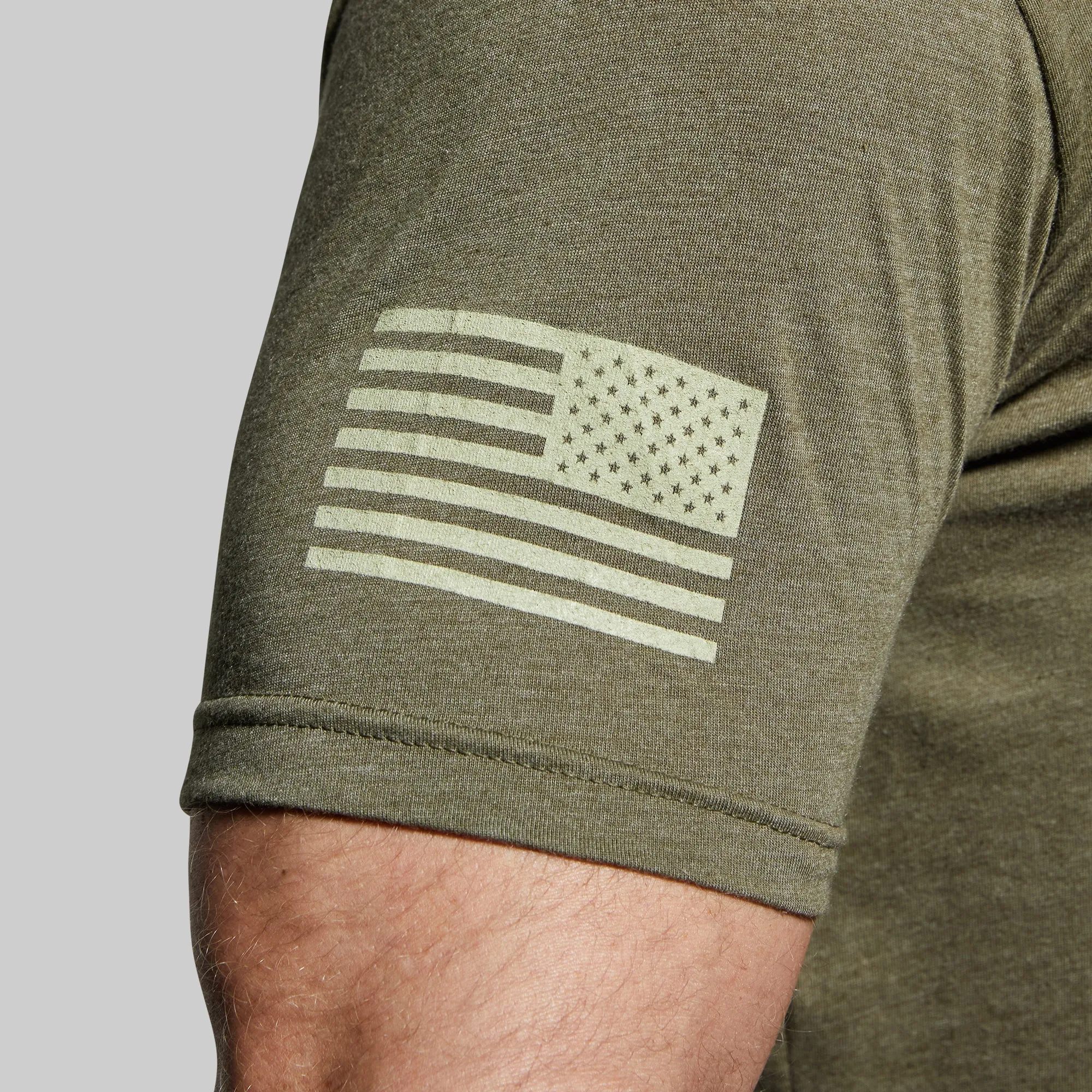 Outdoor Emblem Tee (Tactical Green) sold by Born Primitive product image thumbnail 4