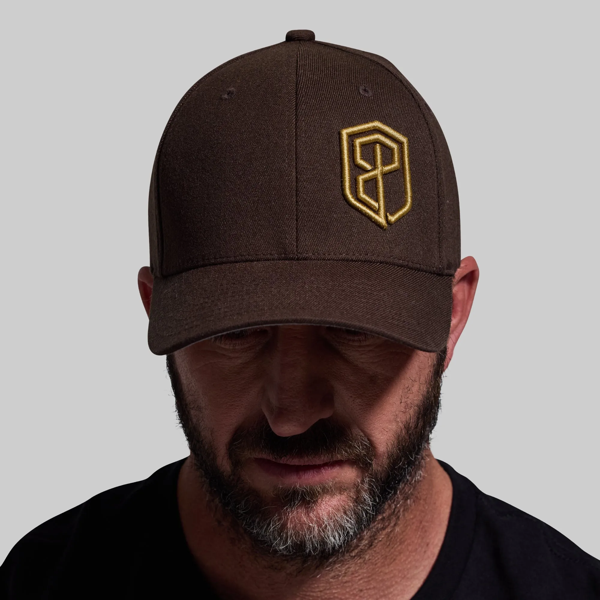 Logo FlexFit Hat (Brown) sold by Born Primitive product image thumbnail 3