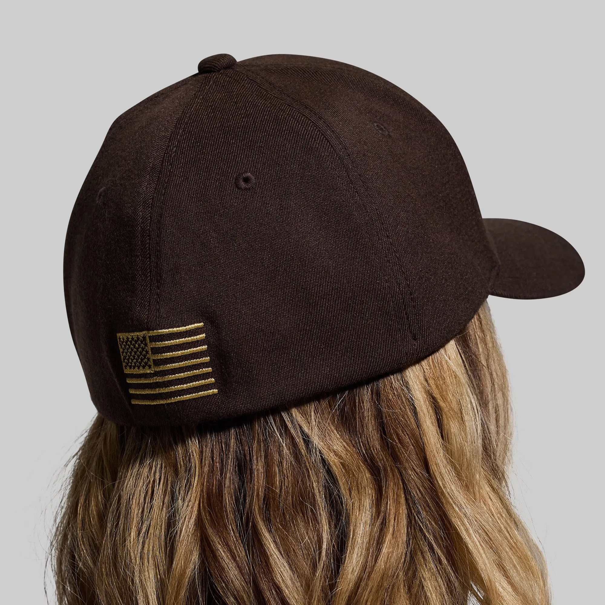 Logo FlexFit Hat (Brown) sold by Born Primitive product image thumbnail 5