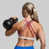 Vitality Sports Bra (Brand Strength-White) sold by Born Primitive