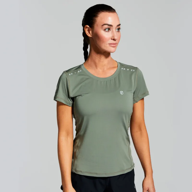 Women's Endurance Shirt (Thyme) sold by Born Primitive