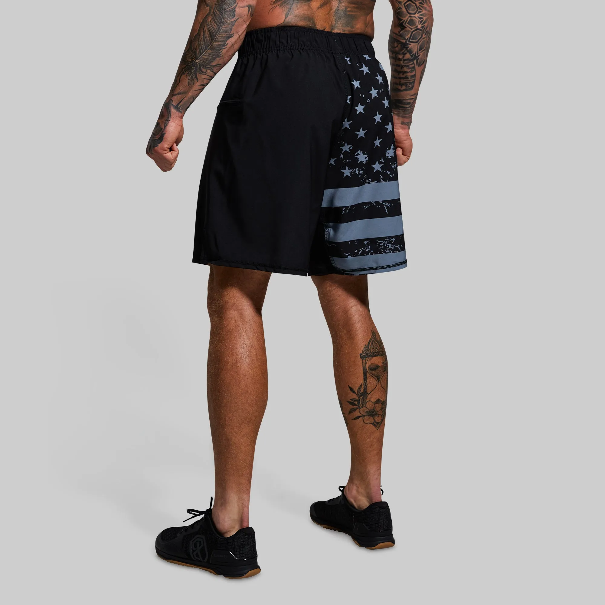 American Defender Short Velcro 3.0 (Undefeated Gunmetal) sold by Born Primitive product image thumbnail 2
