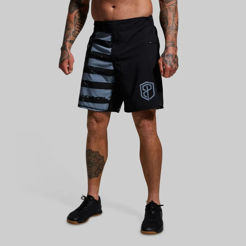 American Defender Short Velcro 3.0 (Undefeated Gunmetal) sold by Born Primitive