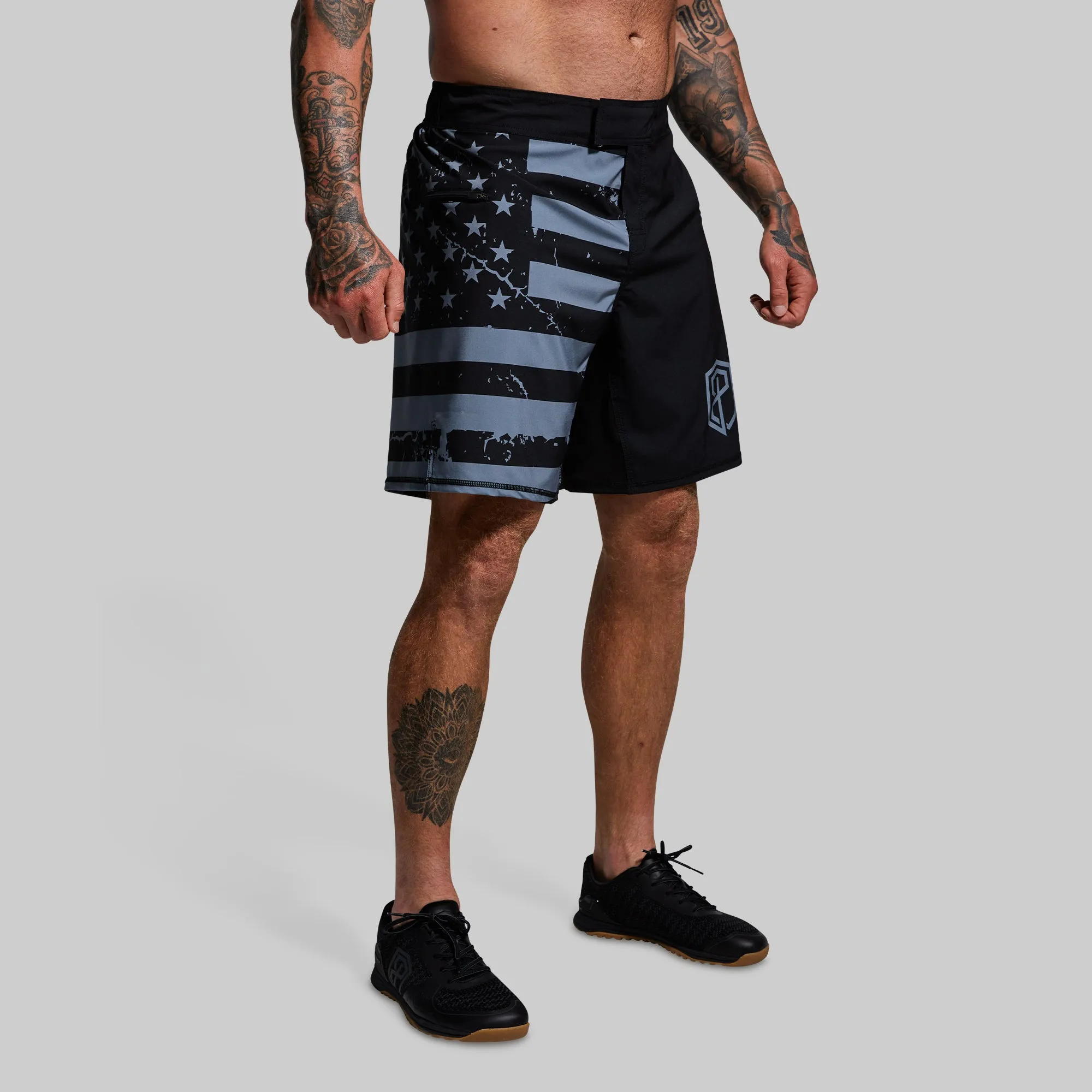 American Defender Short Velcro 3.0 (Undefeated Gunmetal) sold by Born Primitive product image thumbnail 3