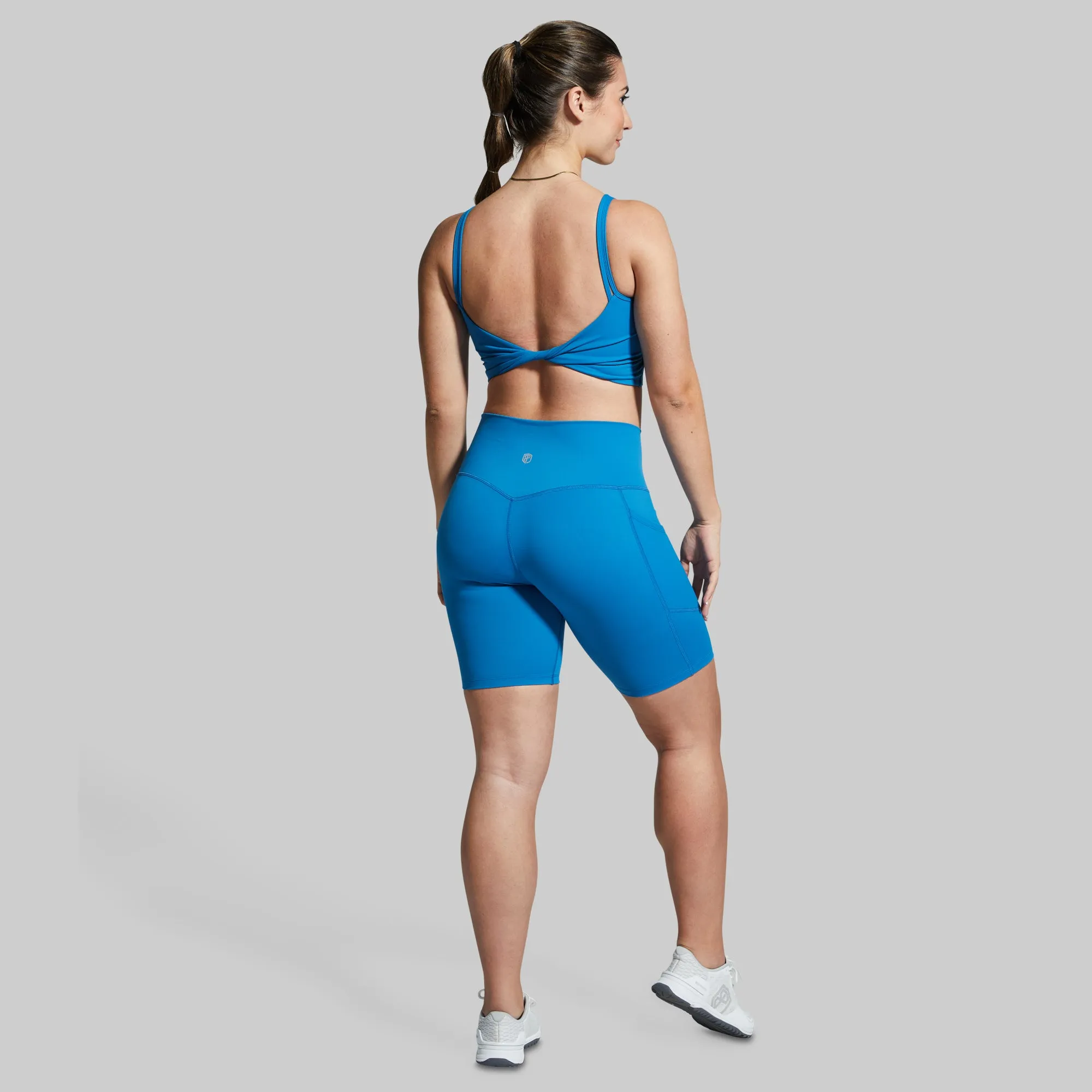 Don't Get It Twisted Sports Bra (Seaport) sold by Born Primitive product image thumbnail 5