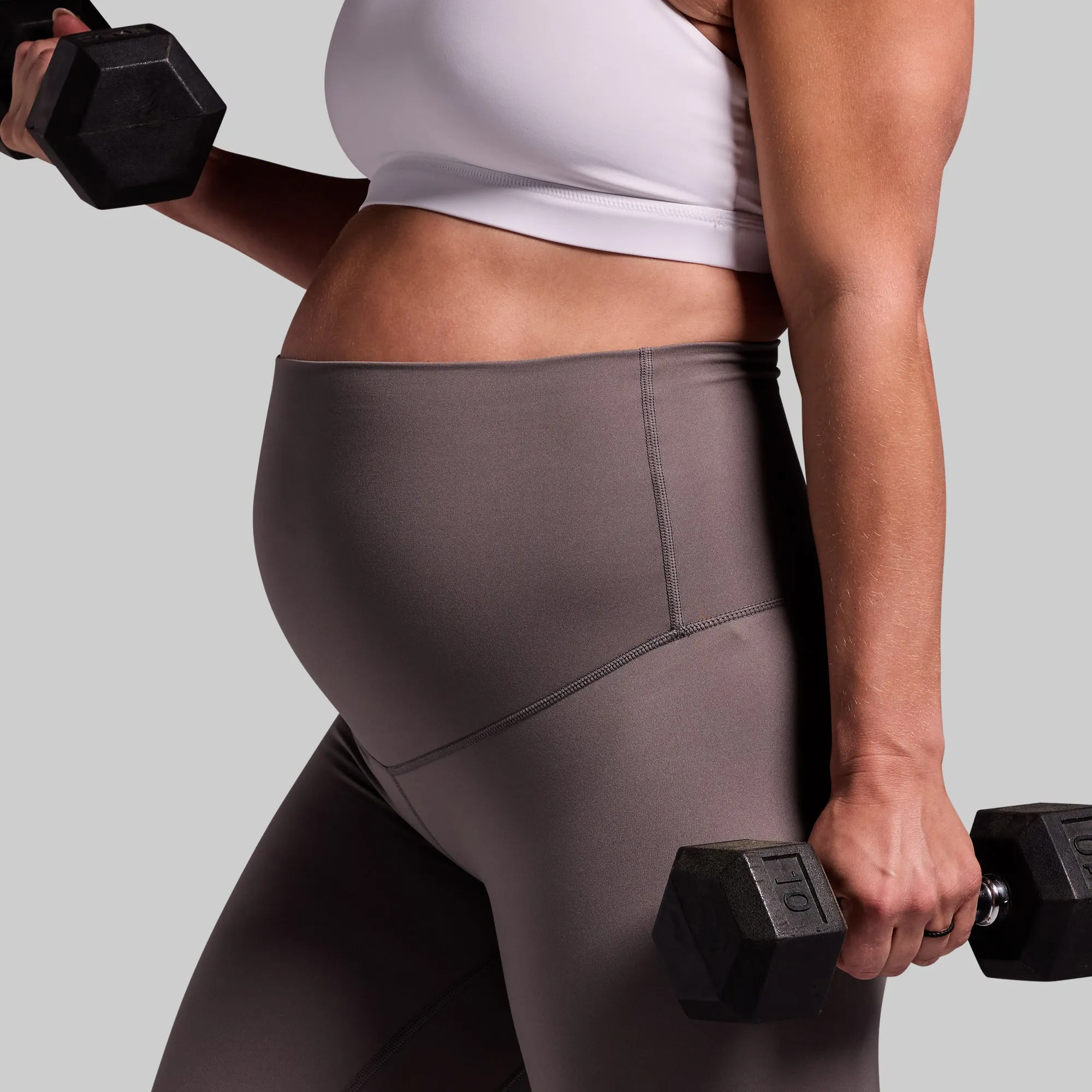 Maternity Legging (Grey) sold by Born Primitive product image thumbnail 4