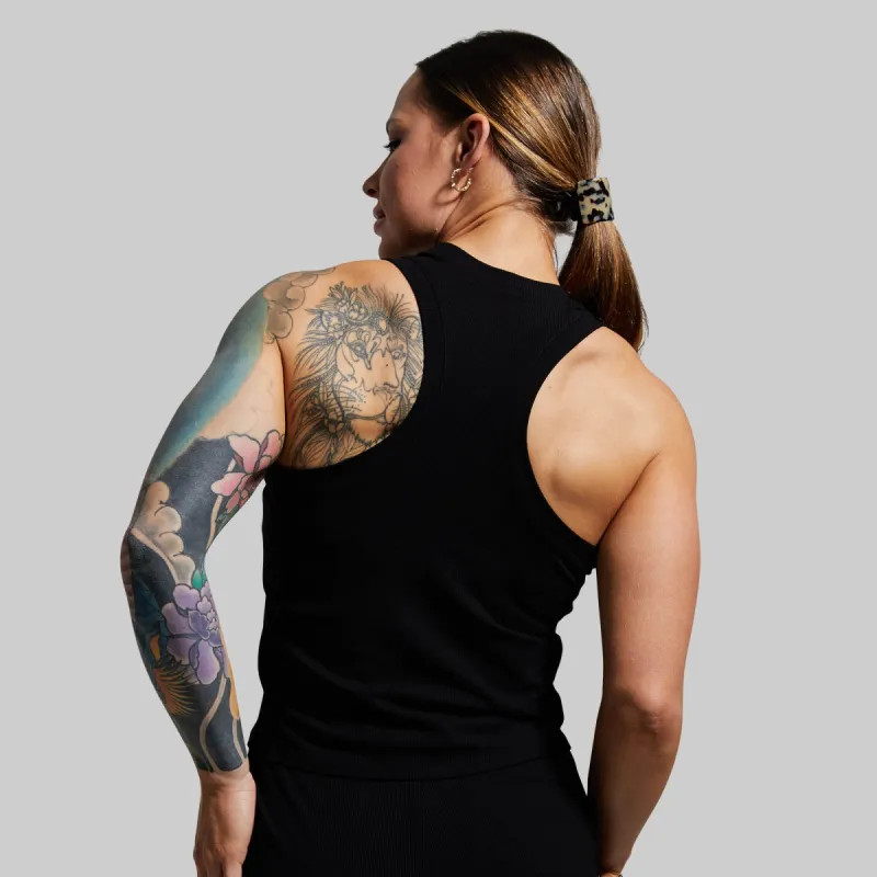 Everyday Crop (Black) sold by Born Primitive