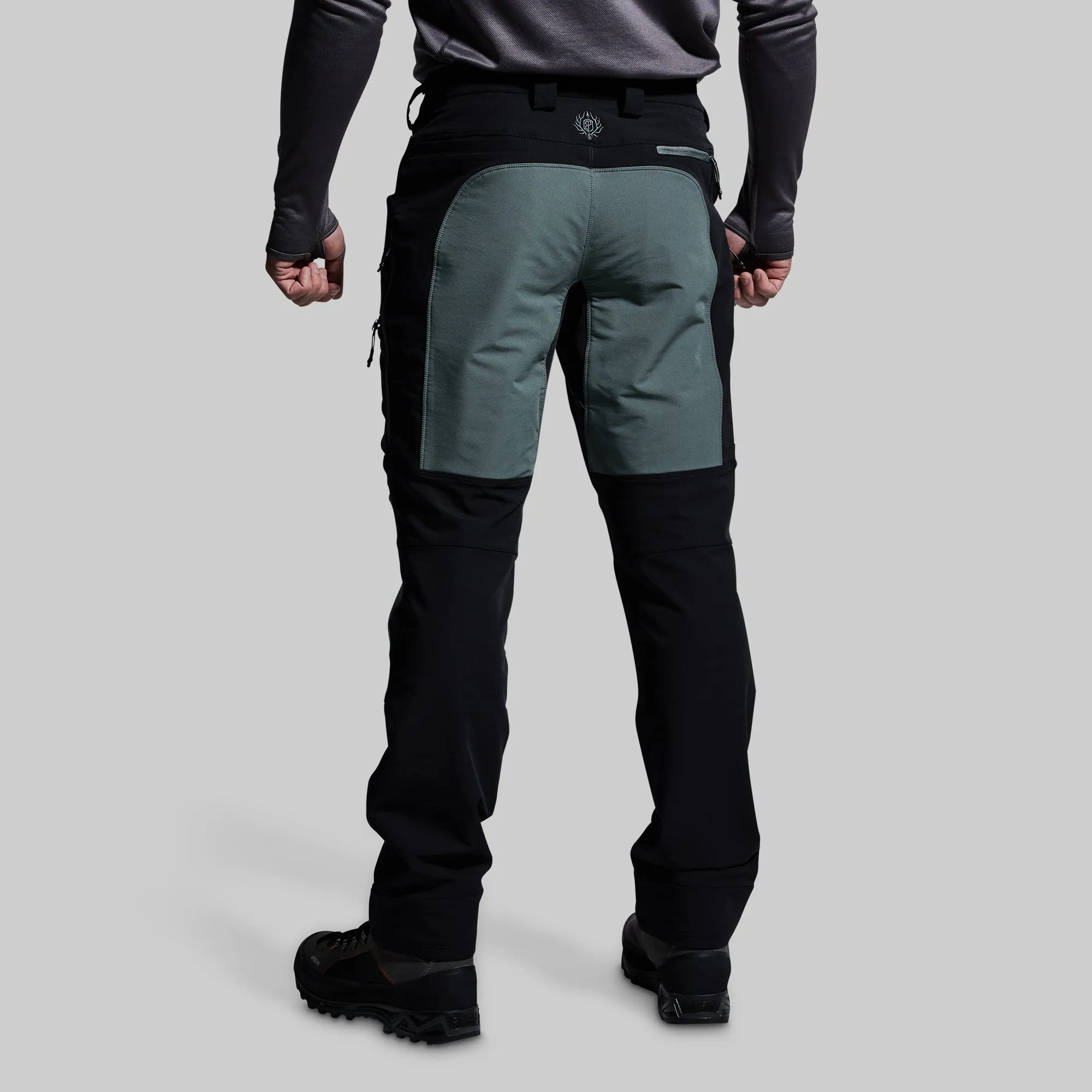 Men's Frontier Pant (Black/Fog Knees) sold by Born Primitive product image thumbnail 2