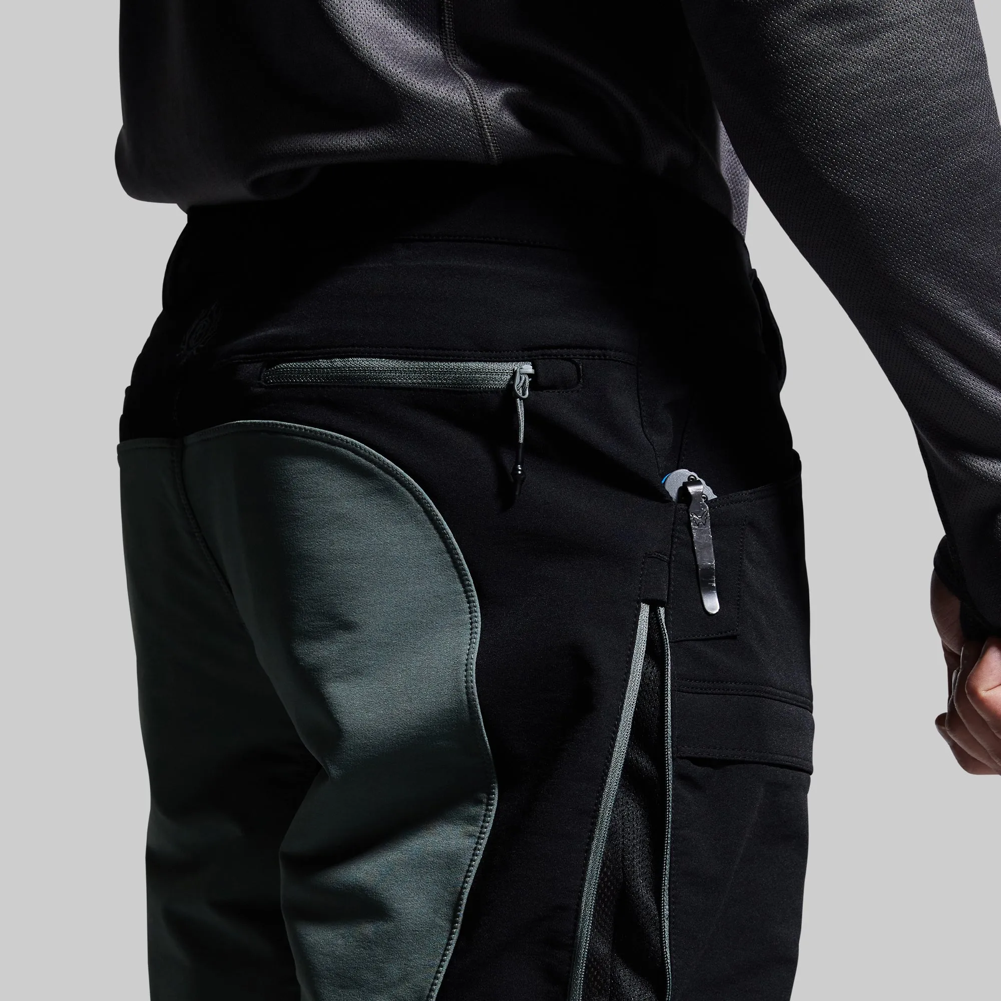 Men's Frontier Pant (Black/Fog Knees) sold by Born Primitive product image thumbnail 4