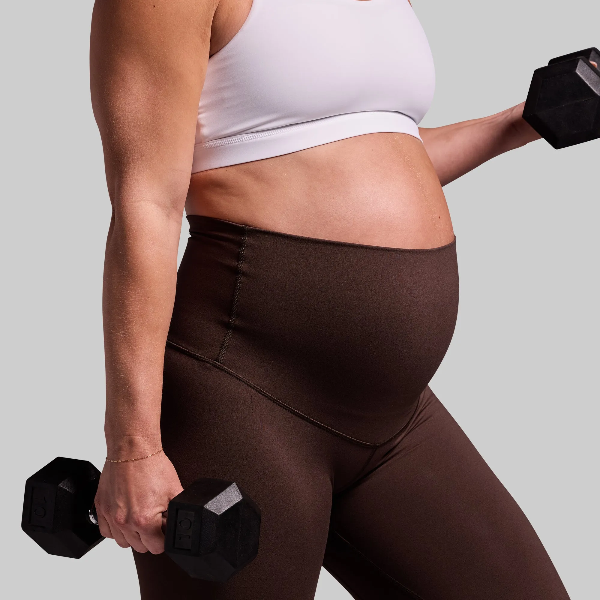 Maternity Legging (Dark Brown) sold by Born Primitive product image thumbnail 3