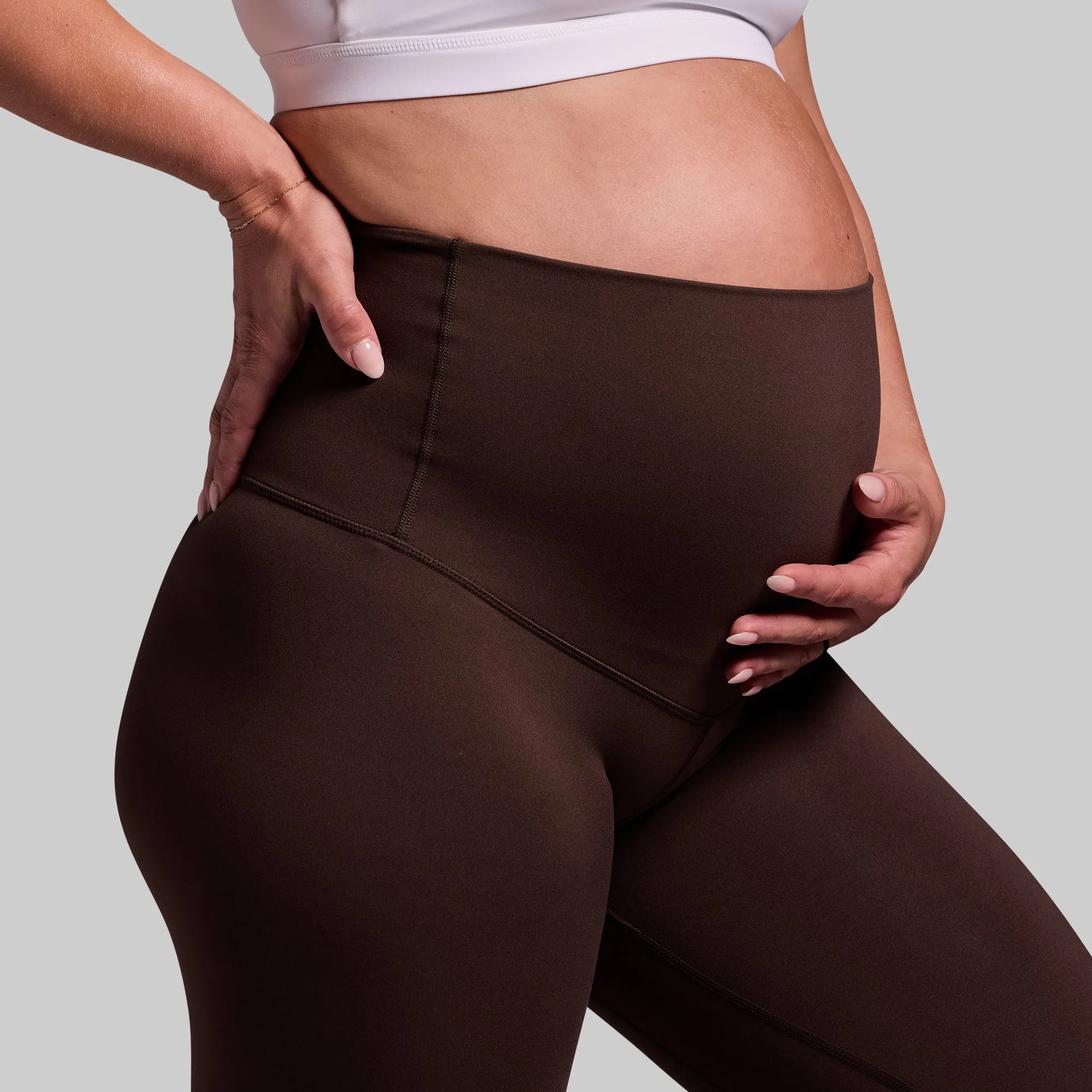 Maternity Legging (Dark Brown) sold by Born Primitive product image thumbnail 4