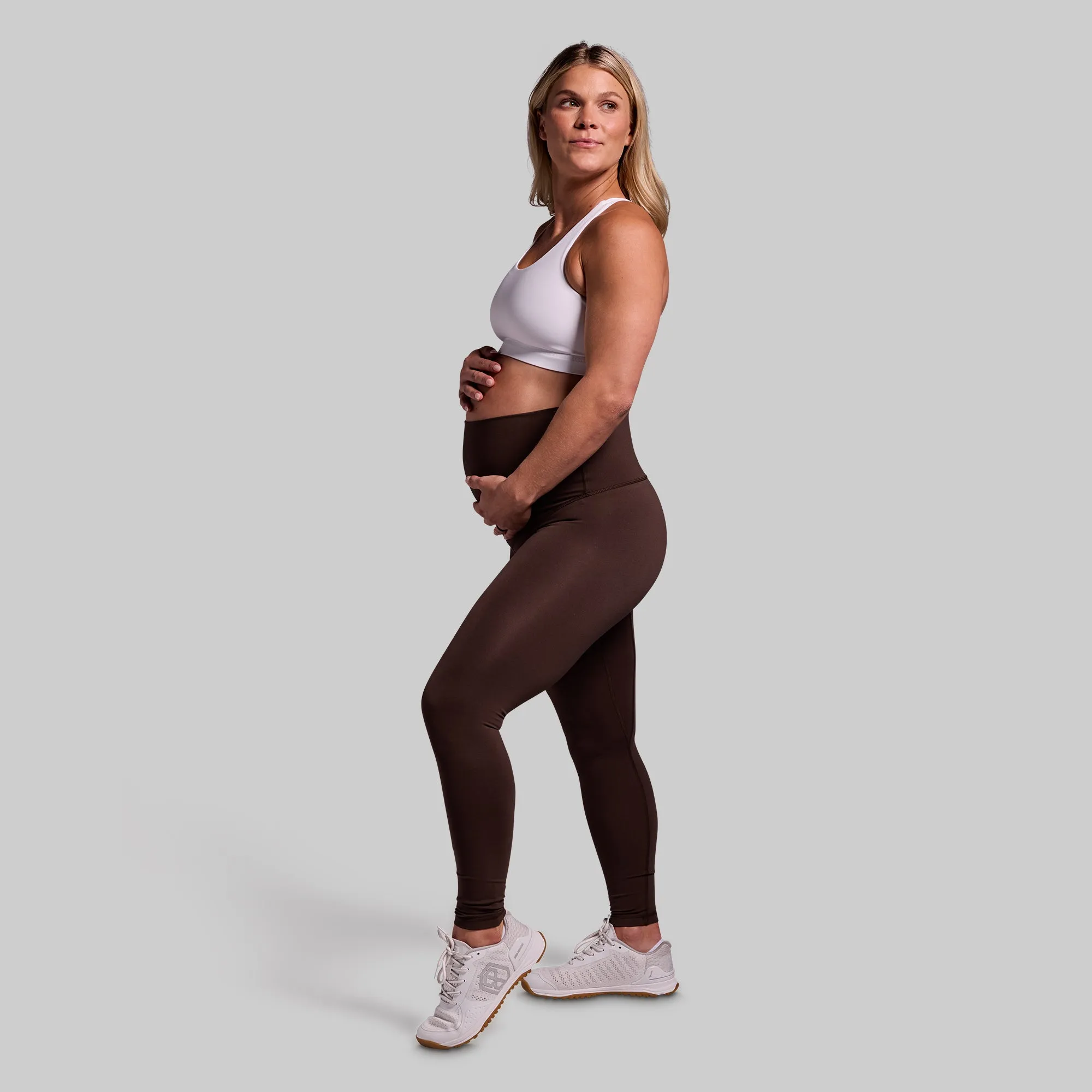 Maternity Legging (Dark Brown) sold by Born Primitive product image thumbnail 5