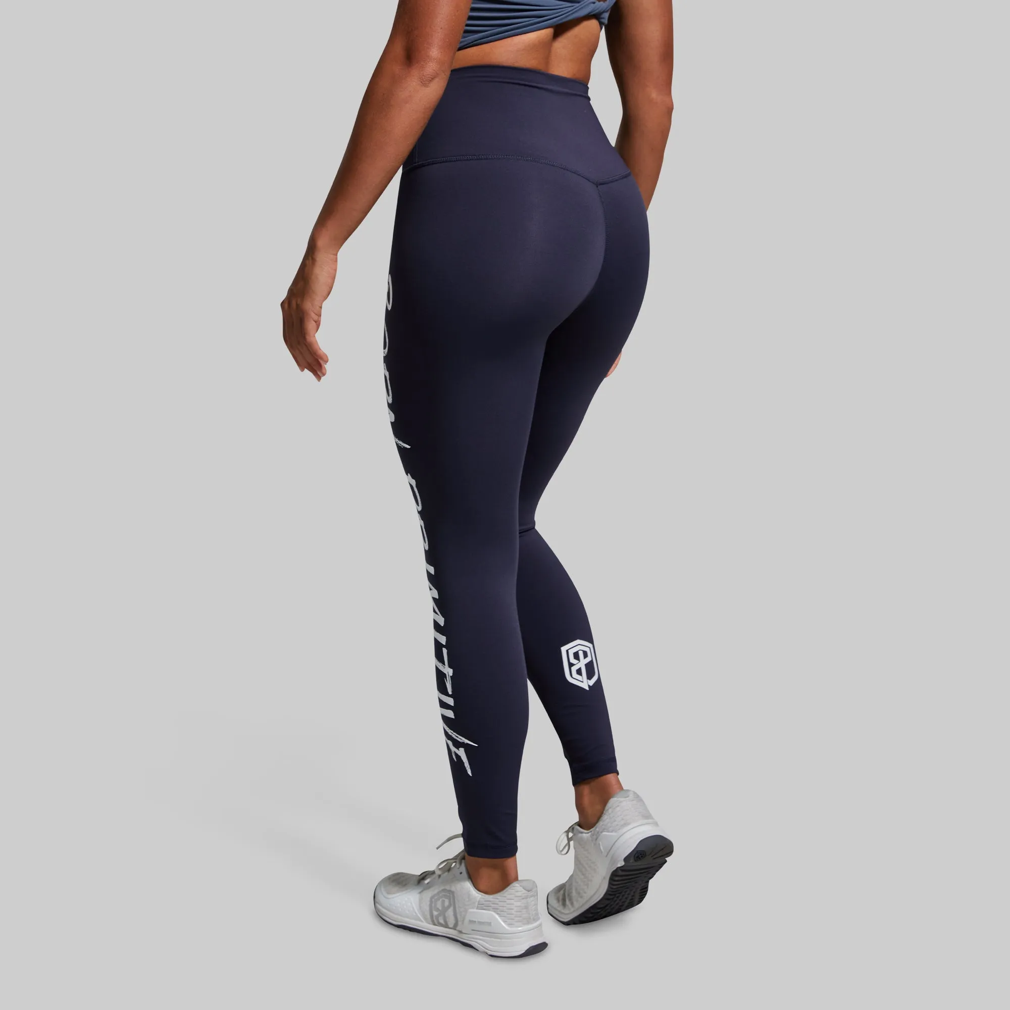 Your Go To Legging 2.0 (Brand Strength-Navy) sold by Born Primitive product image thumbnail 5
