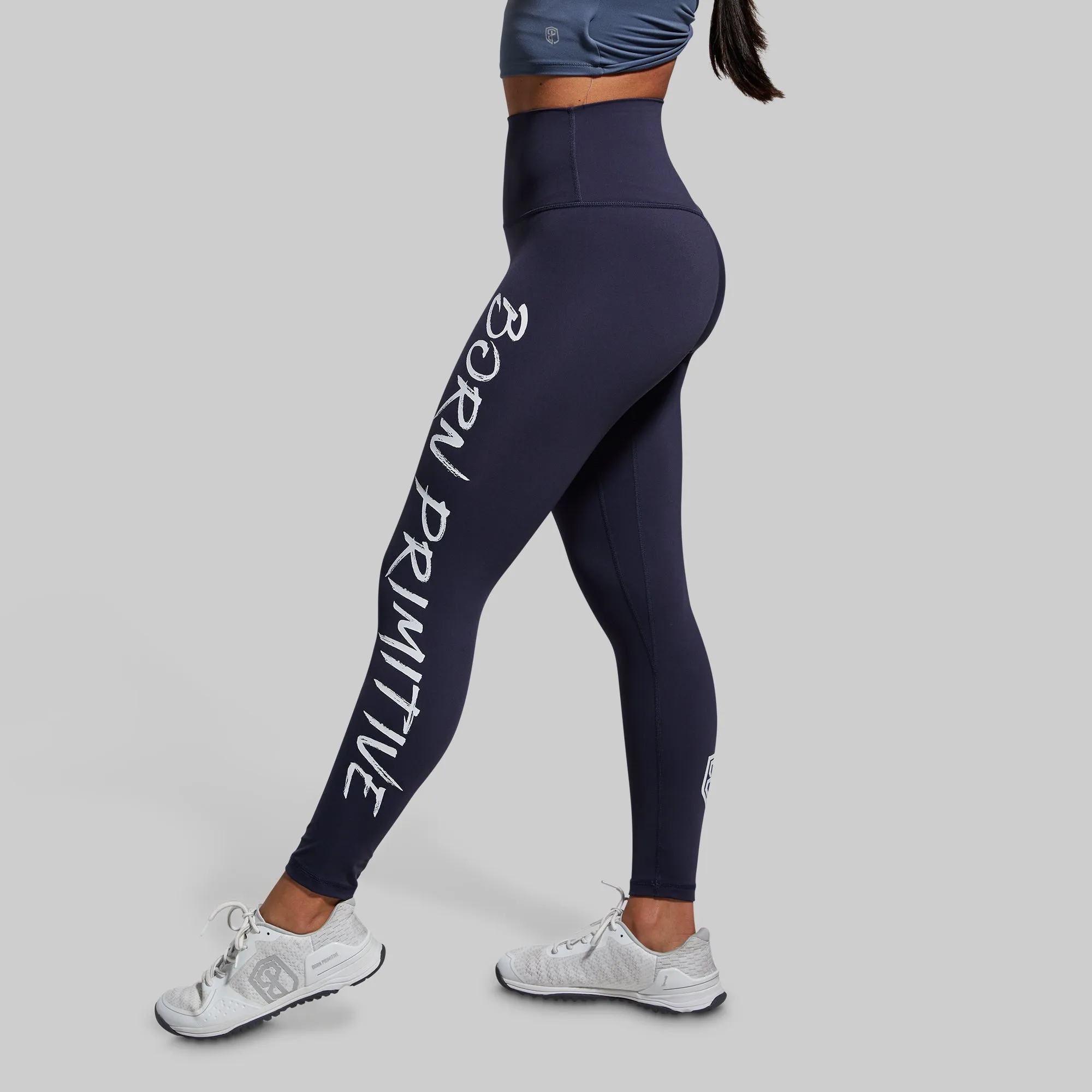 Your Go To Legging 2.0 (Brand Strength-Navy) sold by Born Primitive product image thumbnail 4