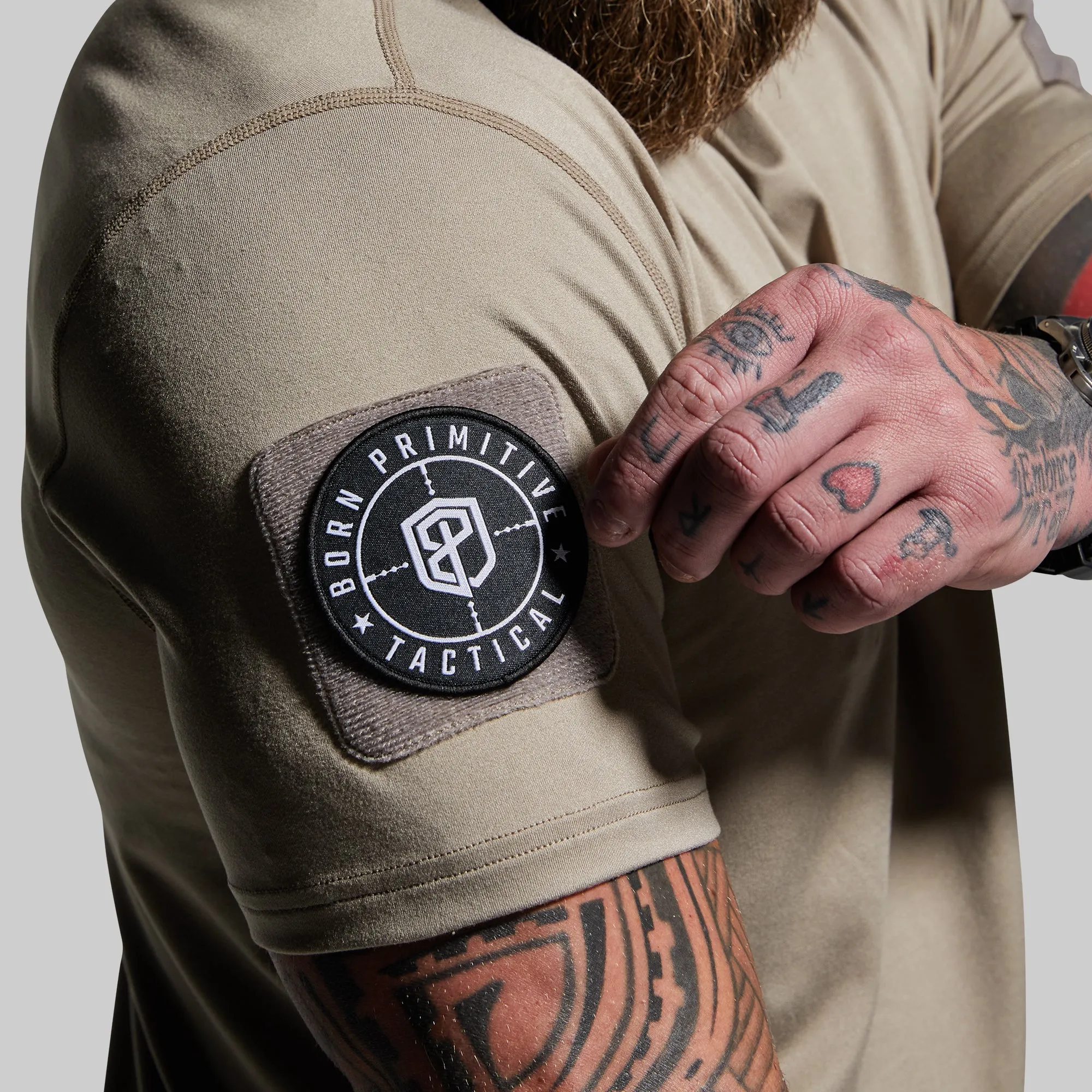 Range Shirt (Desert Tan-Velcro) sold by Born Primitive product image thumbnail 2