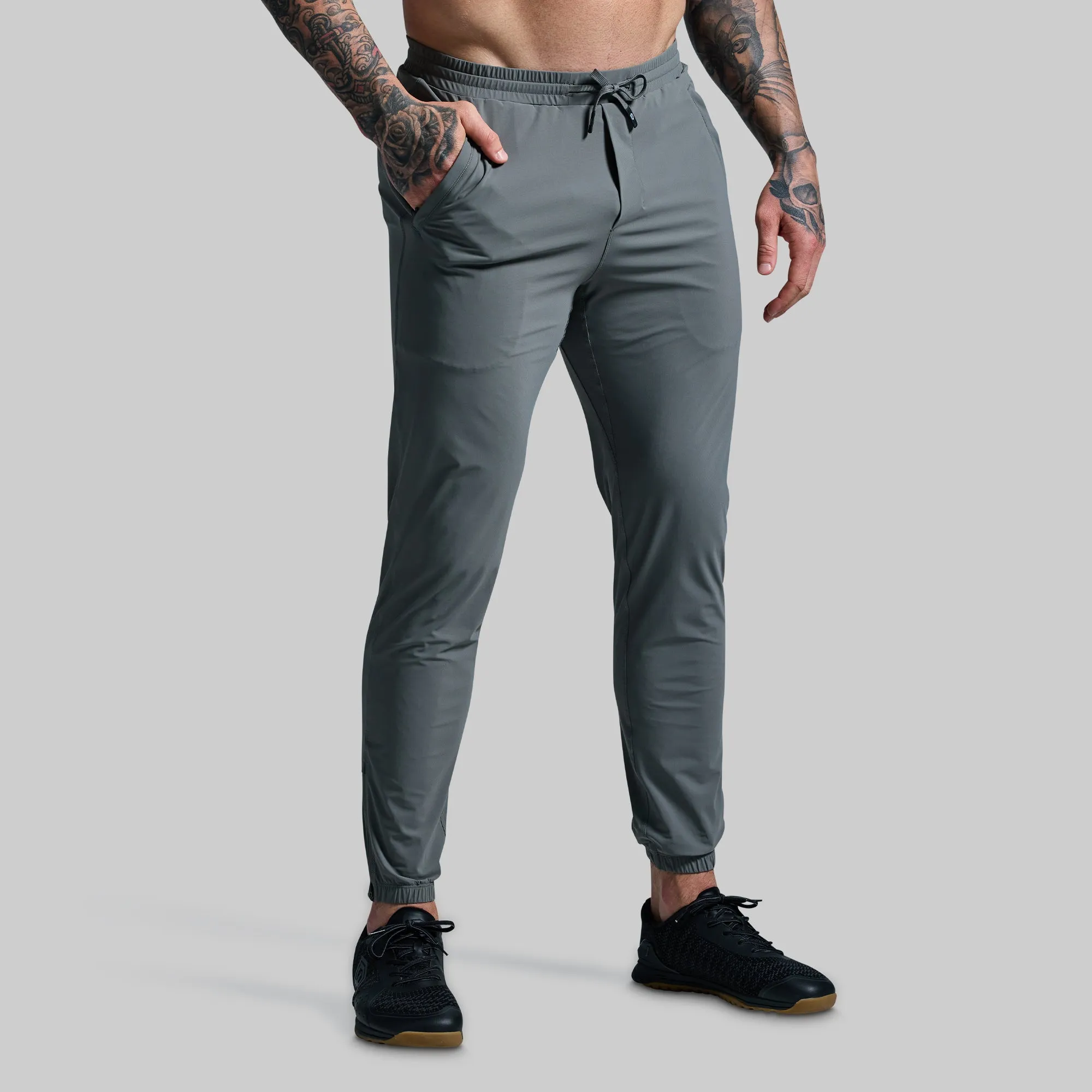 Men's Performance Jogger (Gunmetal) sold by Born Primitive