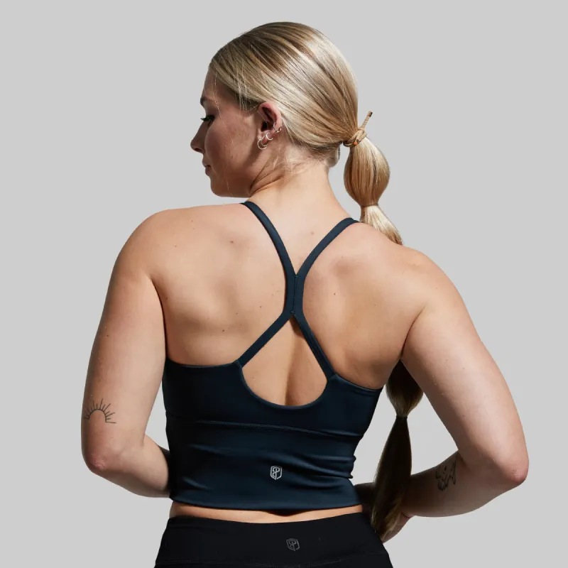 Om The Day Sports Bra 2.0 (Deep Teal) sold by Born Primitive