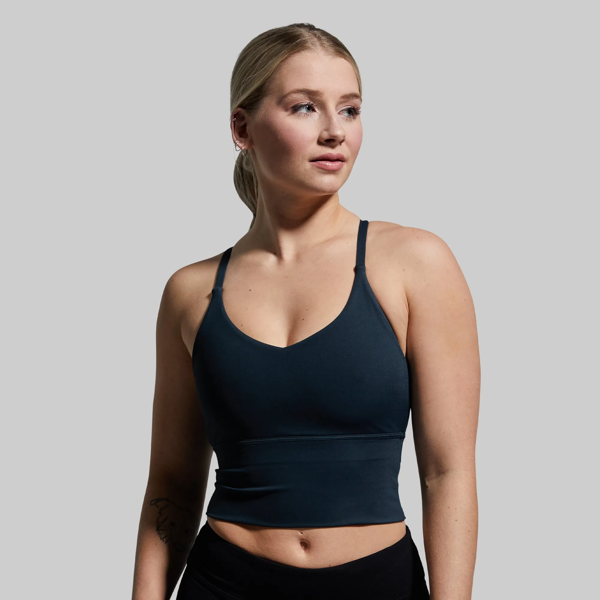 Om The Day Sports Bra 2.0 (Deep Teal) sold by Born Primitive product image thumbnail 2
