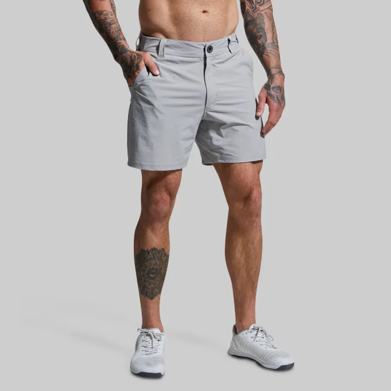 Traverse Short 7" (Paloma Grey) sold by Born Primitive