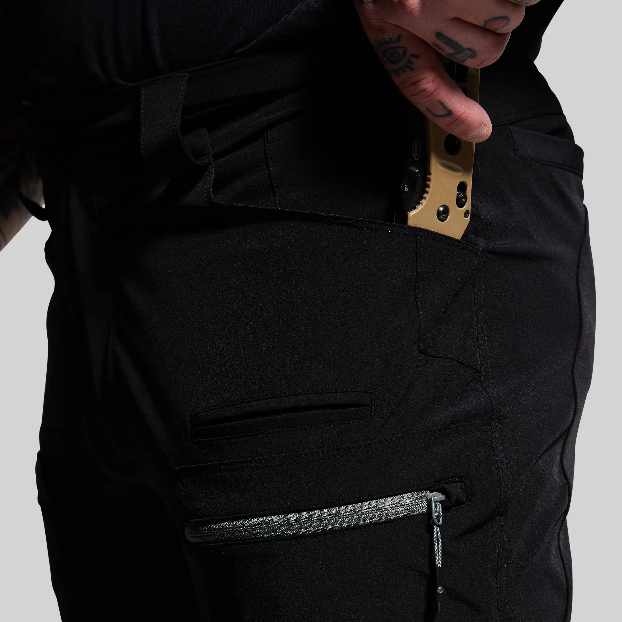 Men's Frontier Pant Light (Black) sold by Born Primitive product image thumbnail 3