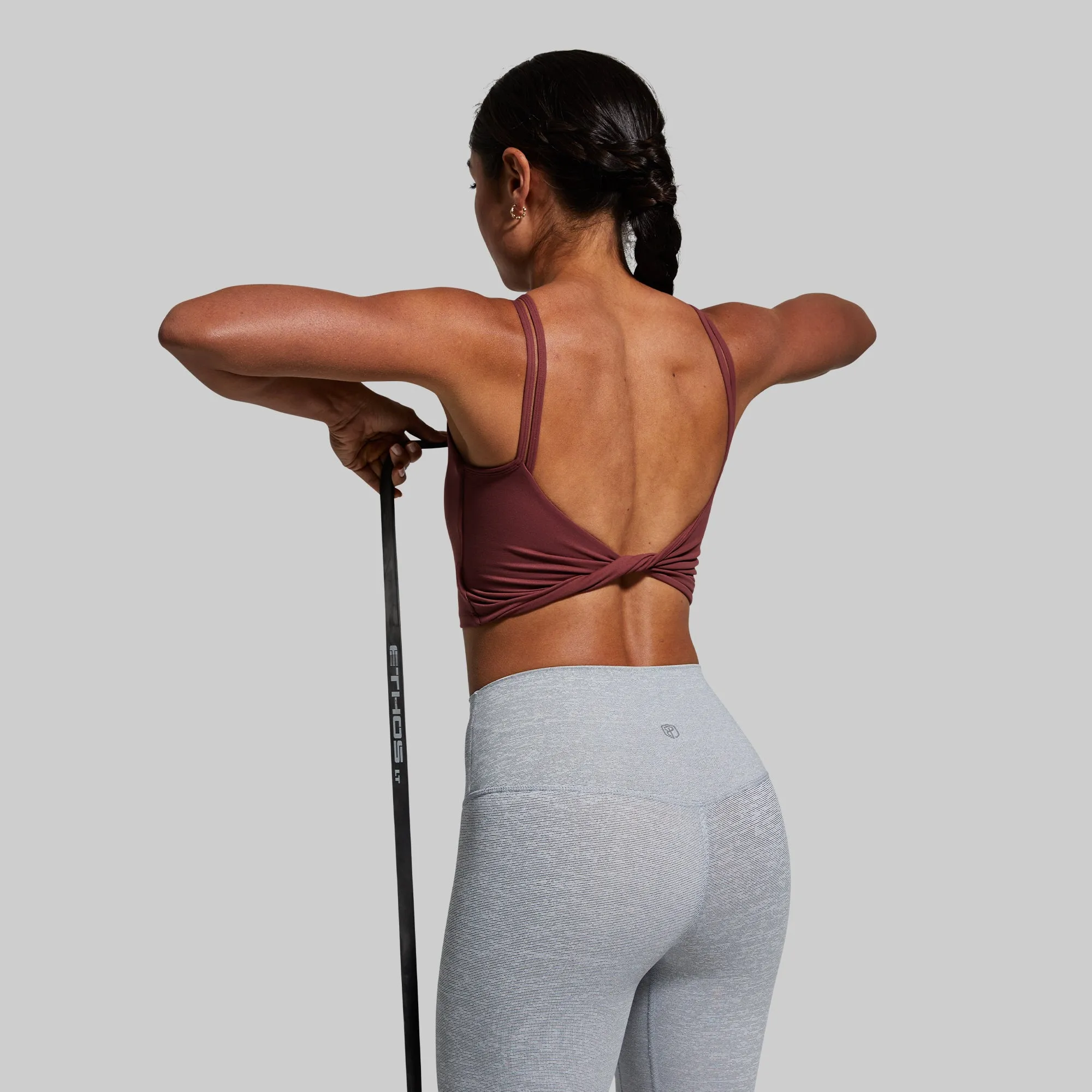 Don't Get It Twisted Sports Bra (Pomegranate) sold by Born Primitive product image thumbnail 3