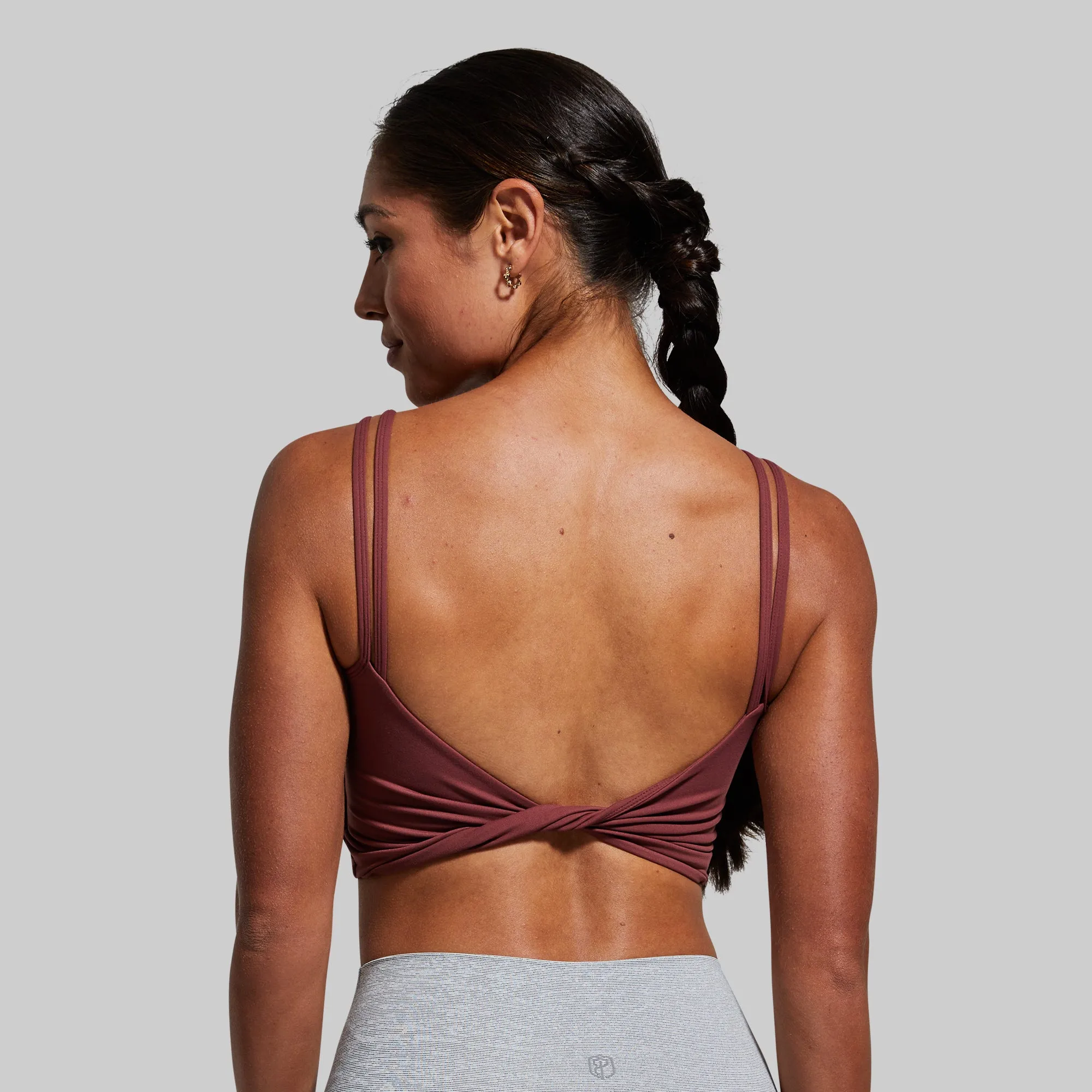 Don't Get It Twisted Sports Bra (Pomegranate) sold by Born Primitive