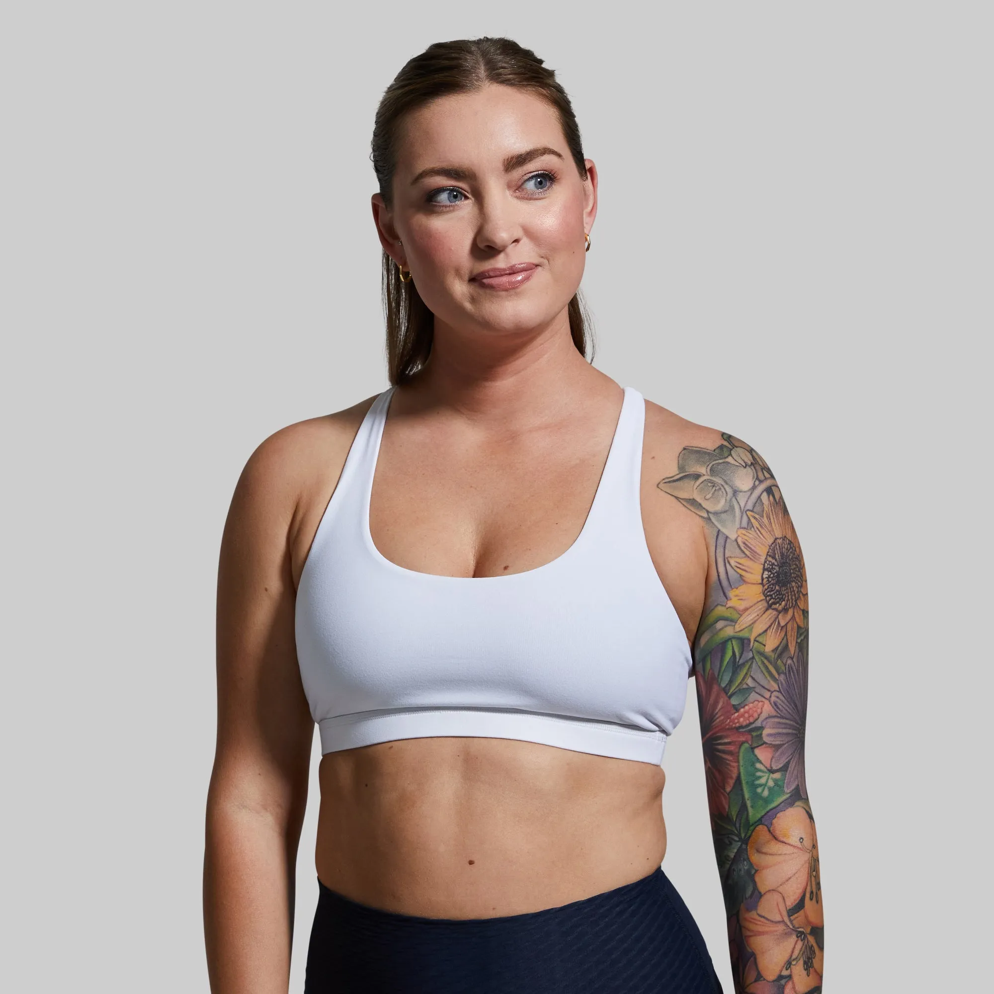 Vitality Original Sports Bra 2.0 (White) sold by Born Primitive product image thumbnail 2