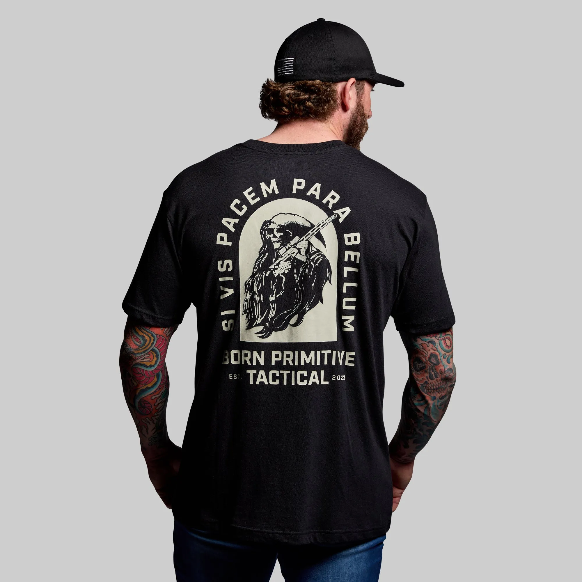 Tactical Reaper Tee (Black) sold by Born Primitive