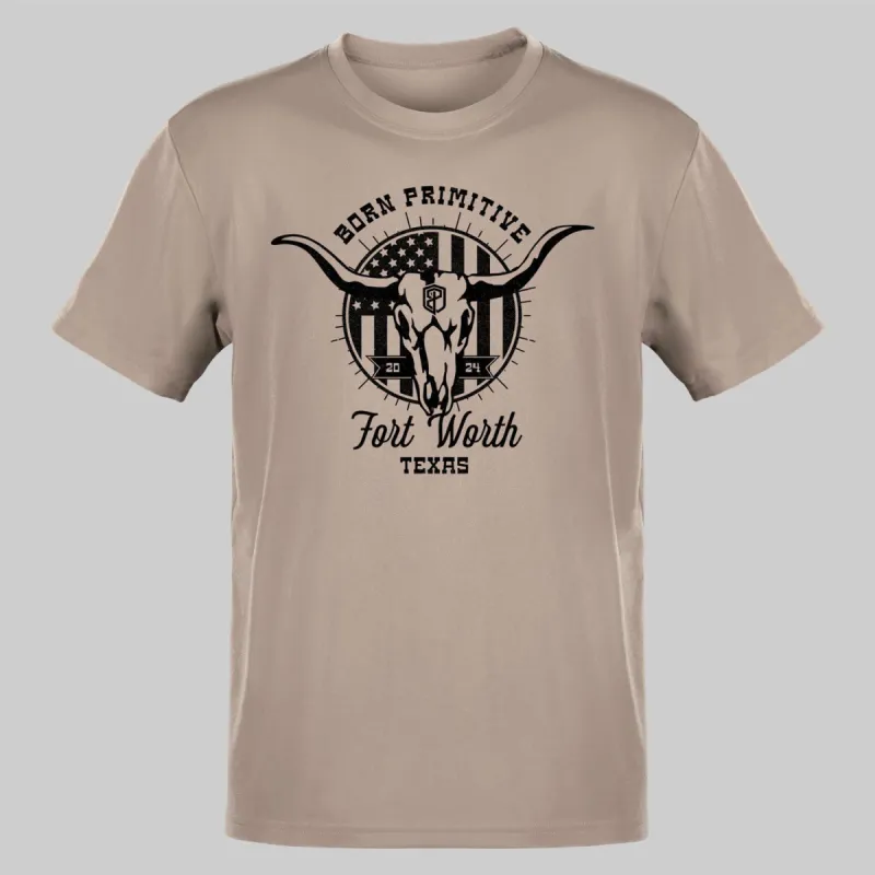 Born Primitive Fort Worth 2024 Tee (Tan) sold by Born Primitive