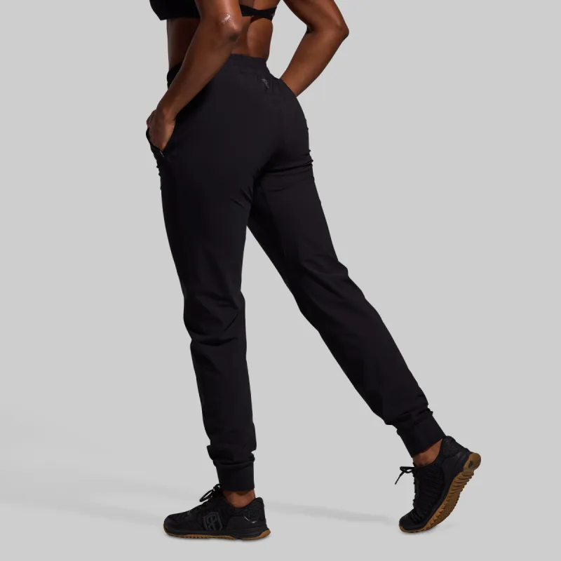 Women's Performance Jogger (Black) sold by Born Primitive