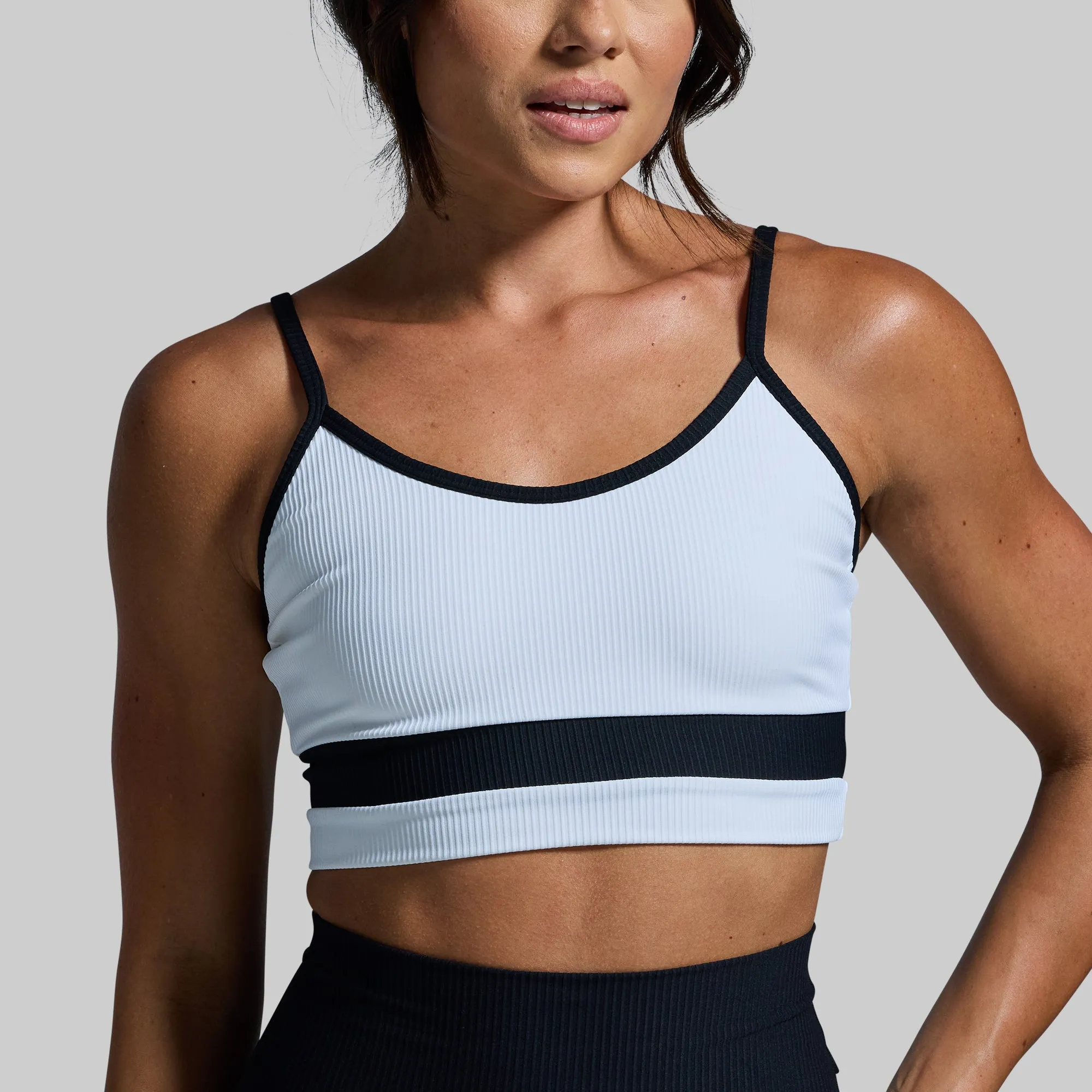 Out of Line Sports Bra (White) sold by Born Primitive product image thumbnail 3