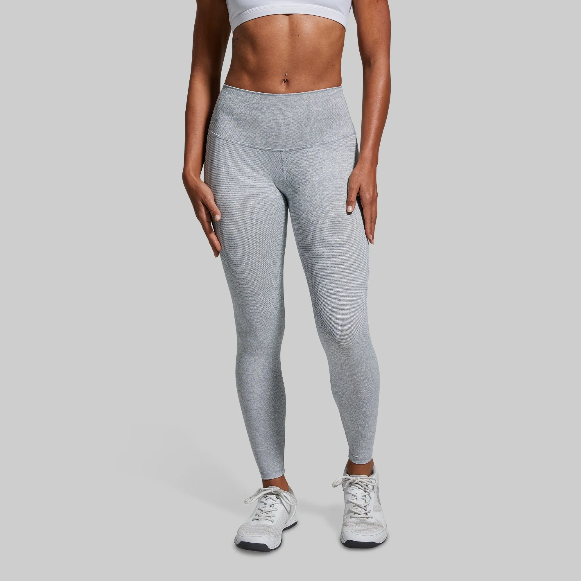 Your New Favorite Legging 2.0 (Heather White) sold by Born Primitive product image thumbnail 4