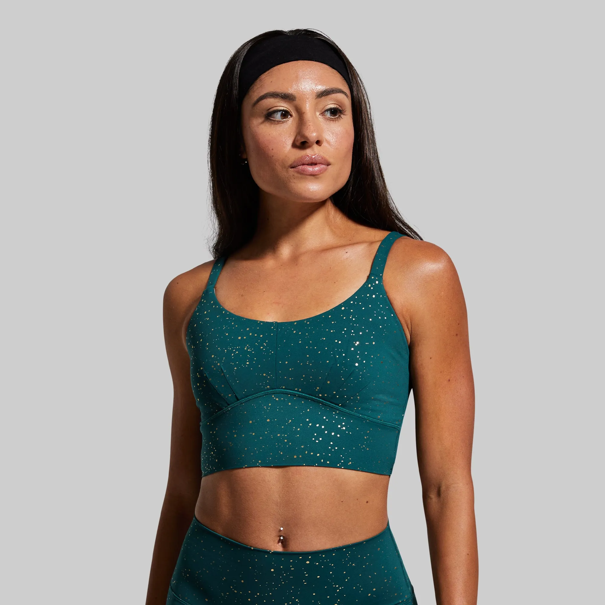 Your Go To Sports Bra (Pine Gold) sold by Born Primitive