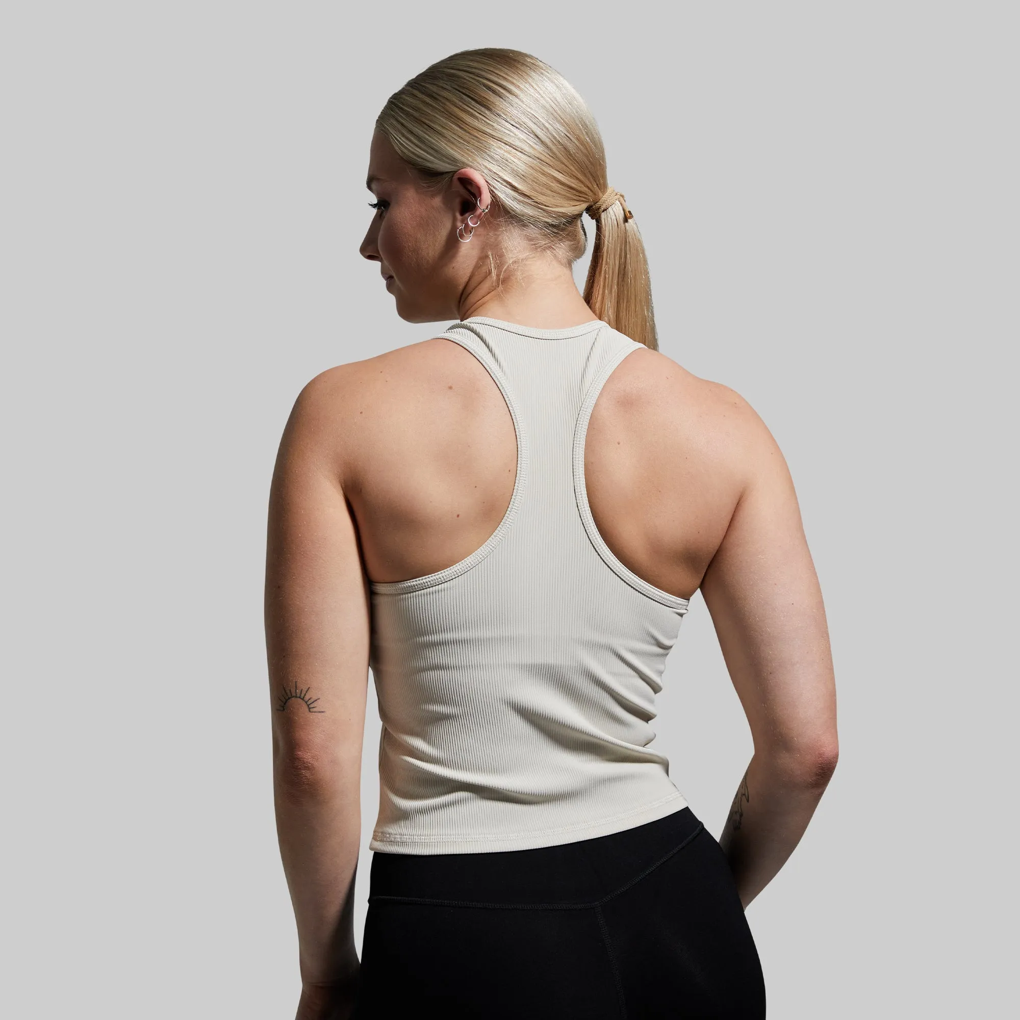 Perfect Ribbed Tank (Oatmeal) sold by Born Primitive product image thumbnail 2
