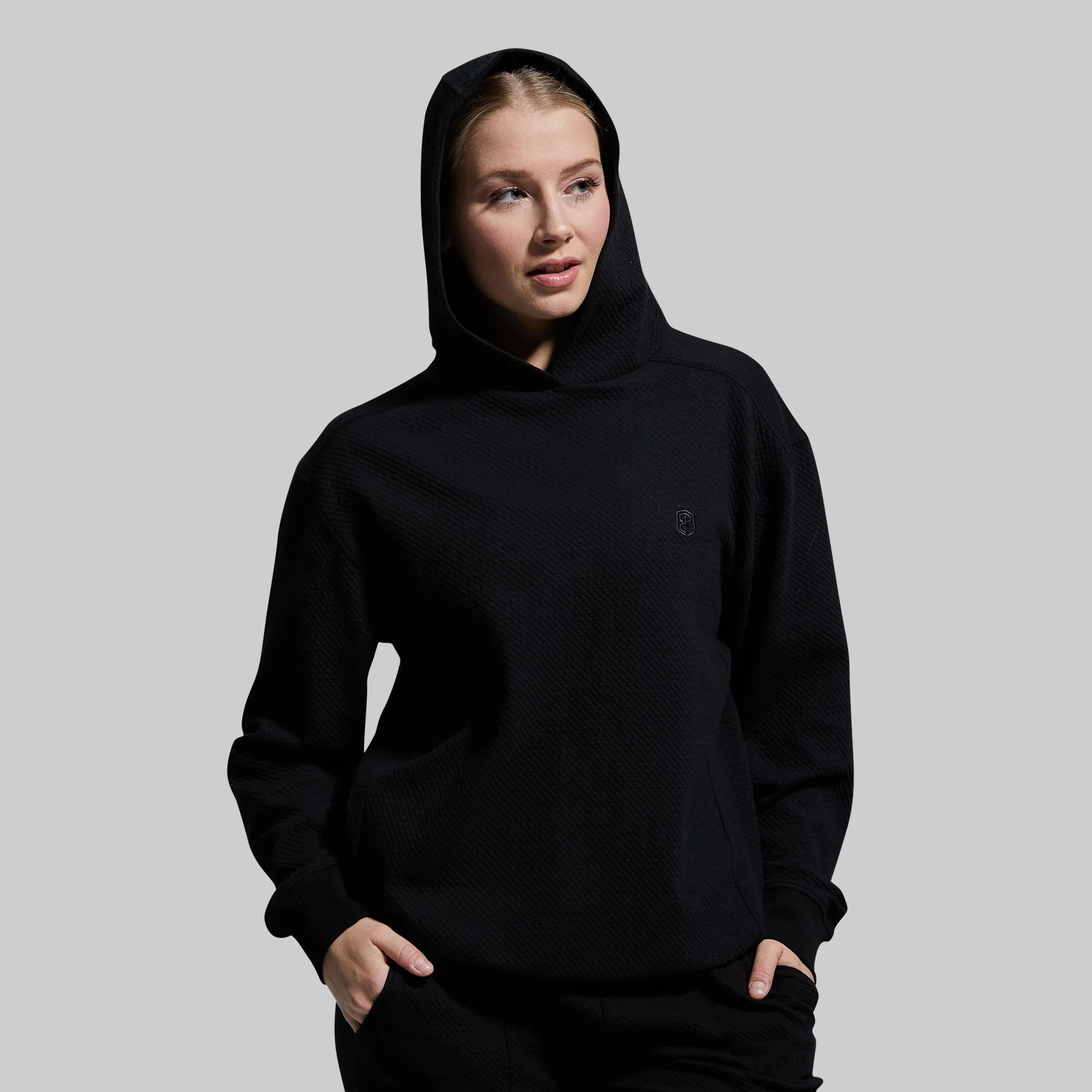 Women's Cloud Hoodie (Black) sold by Born Primitive