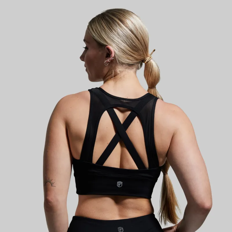 X-Factor Sports Bra (Black) sold by Born Primitive