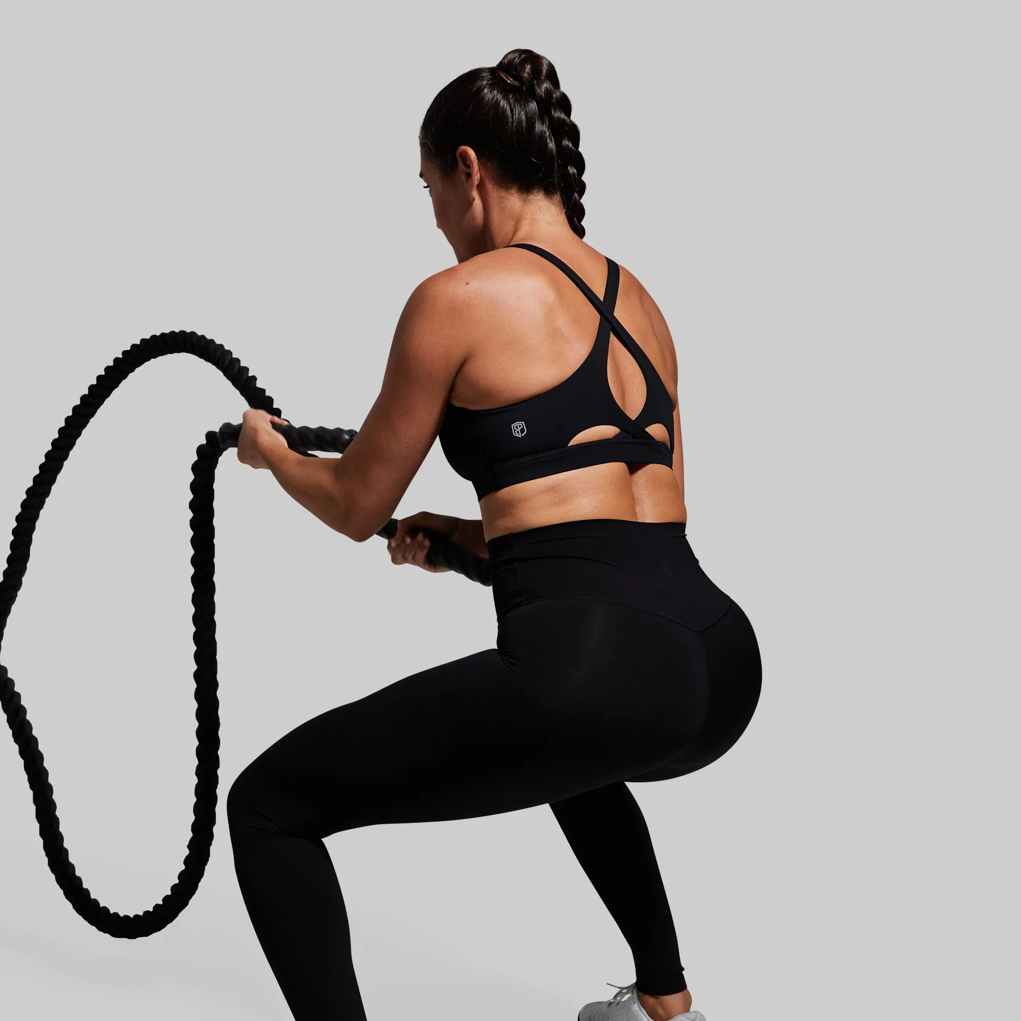 Helix Sports Bra (Black) sold by Born Primitive product image thumbnail 3