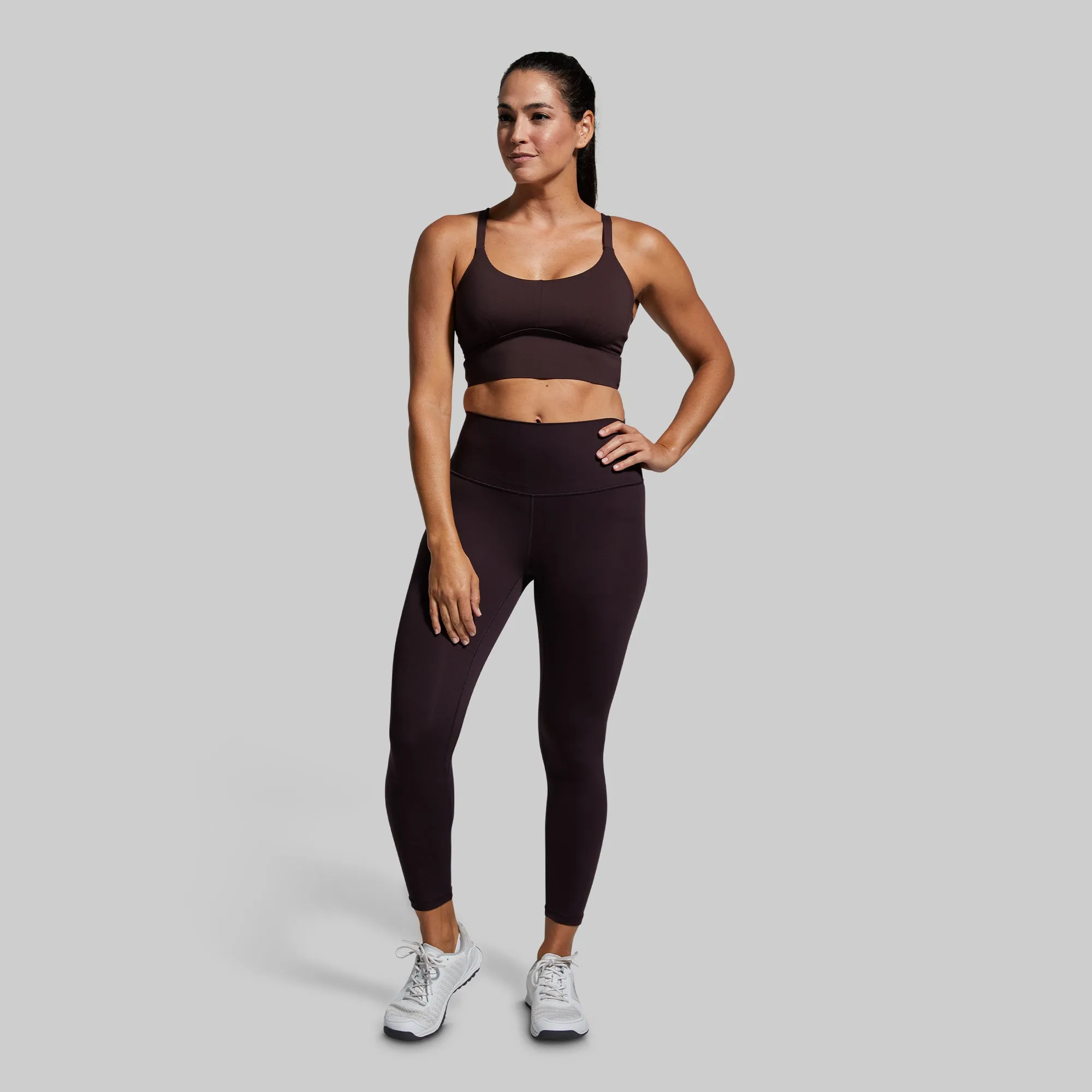 Your Go To Sports Bra (Deep Plum) sold by Born Primitive product image thumbnail 4