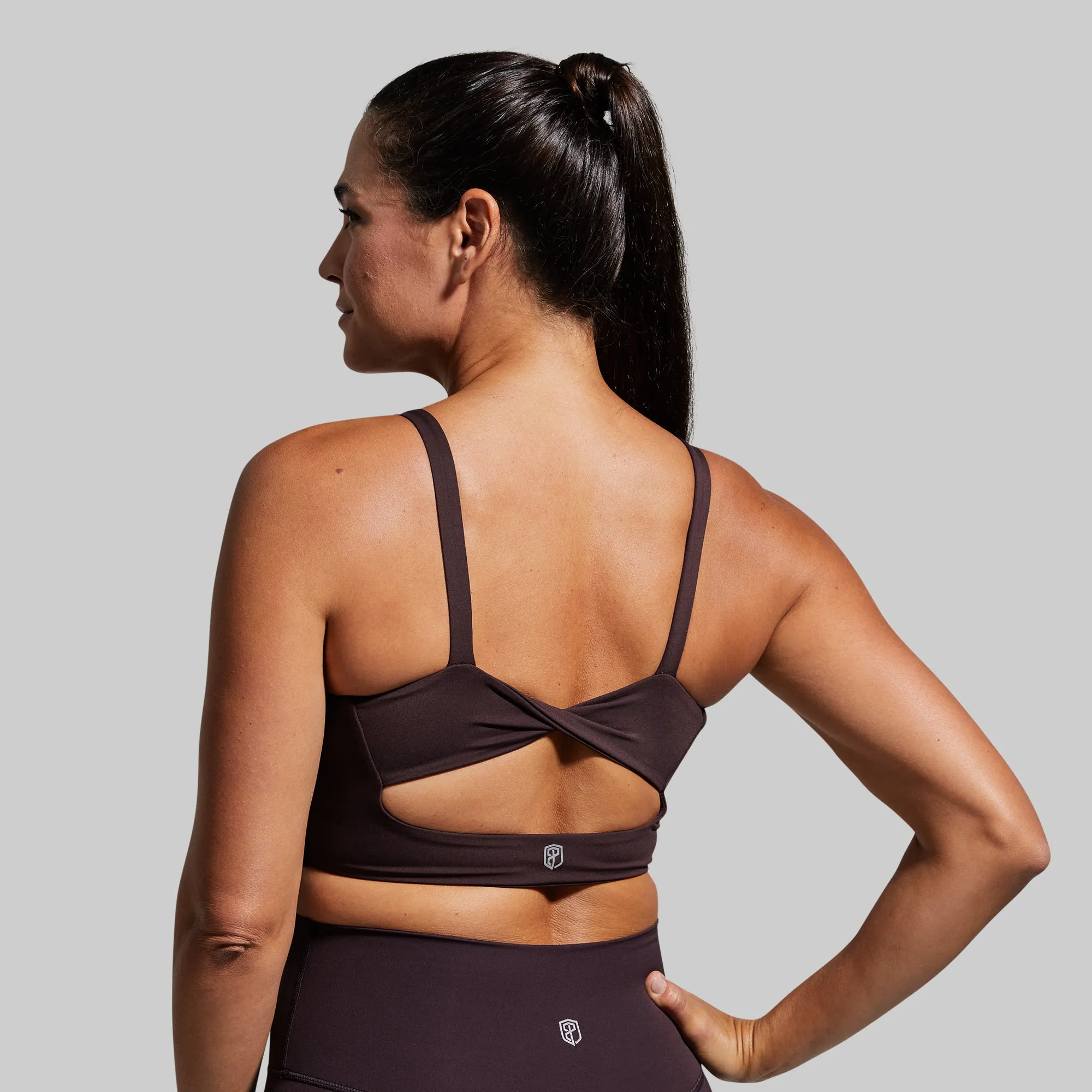 Your Go To Sports Bra (Deep Plum) sold by Born Primitive product image thumbnail 3