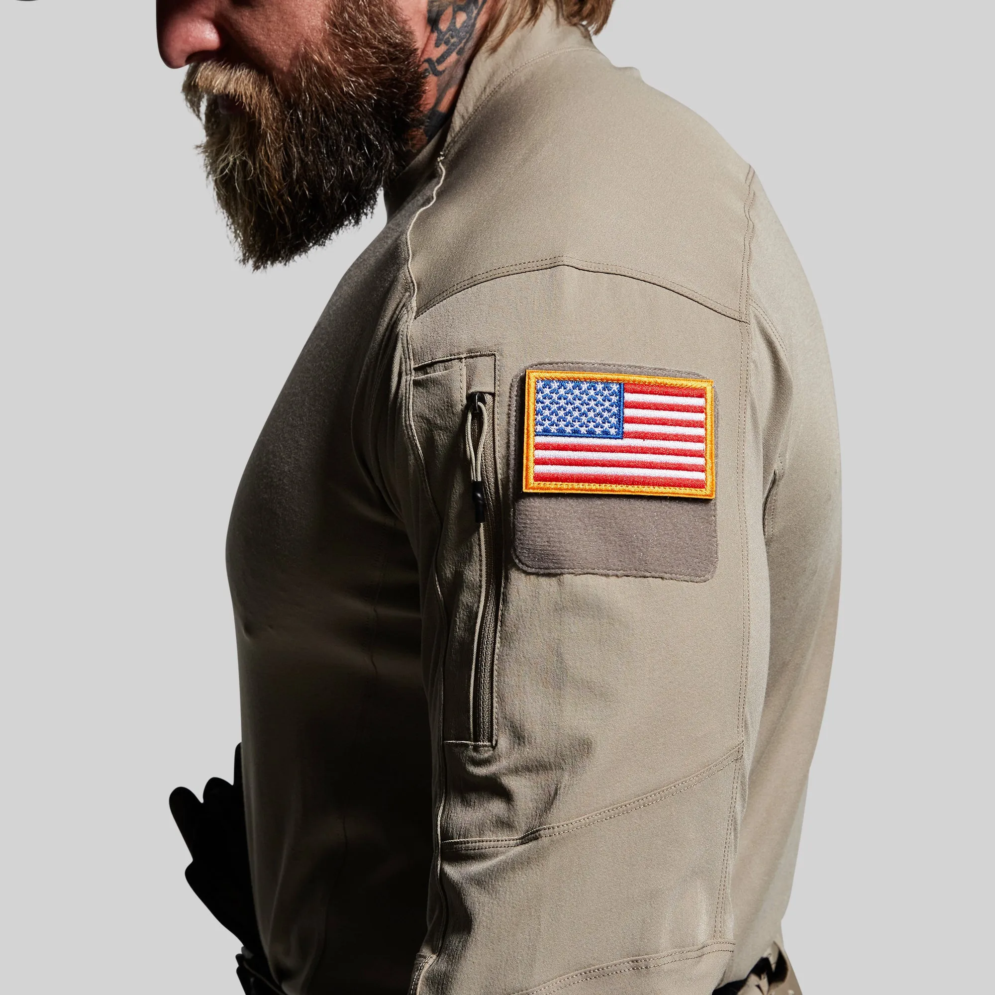 Long Sleeve Op Top (Desert Tan) sold by Born Primitive product image thumbnail 3