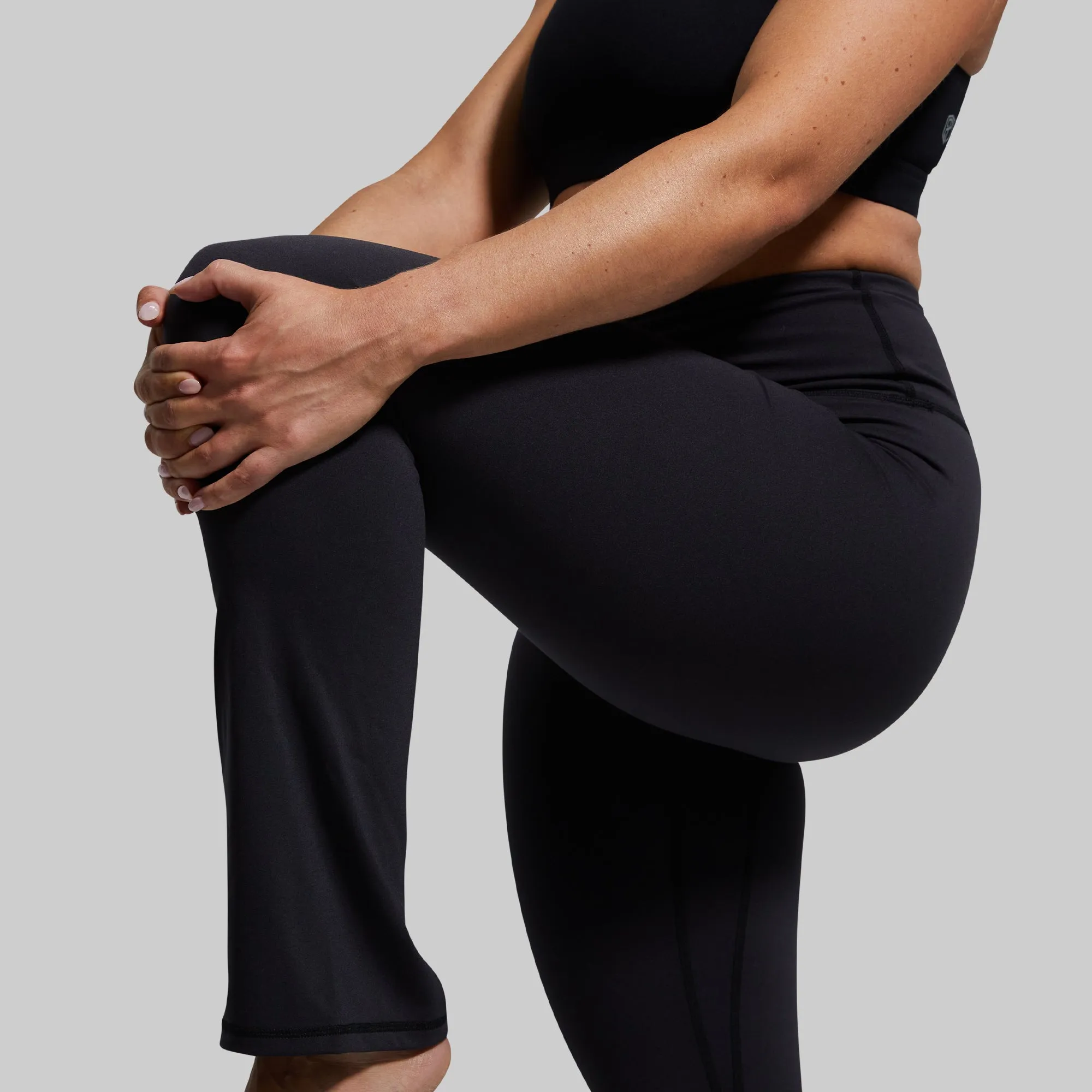 Yoga Pant Straight Leg (Black) sold by Born Primitive product image thumbnail 4