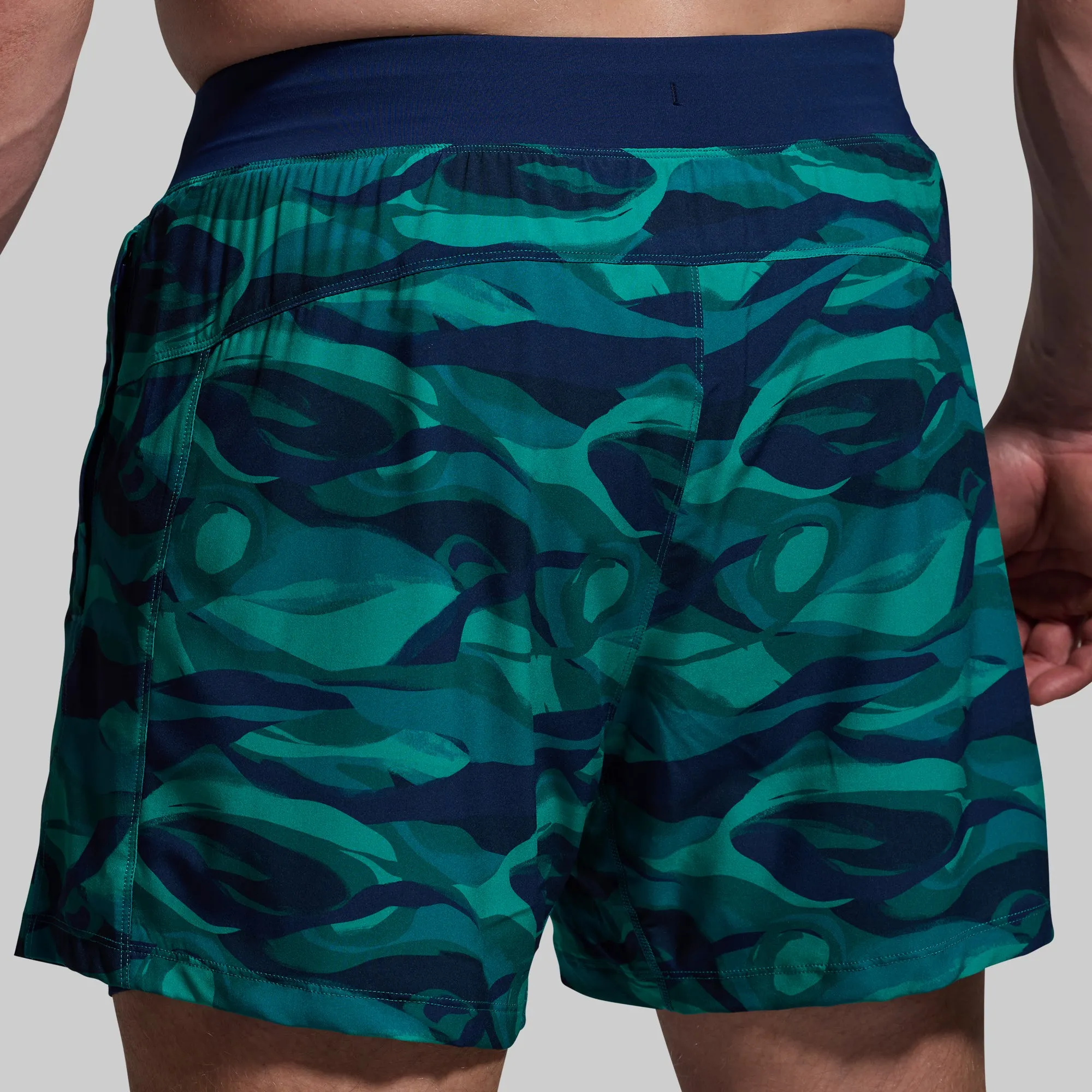 Versatile Short w/ Compression 5" (Tidepool) sold by Born Primitive product image thumbnail 5