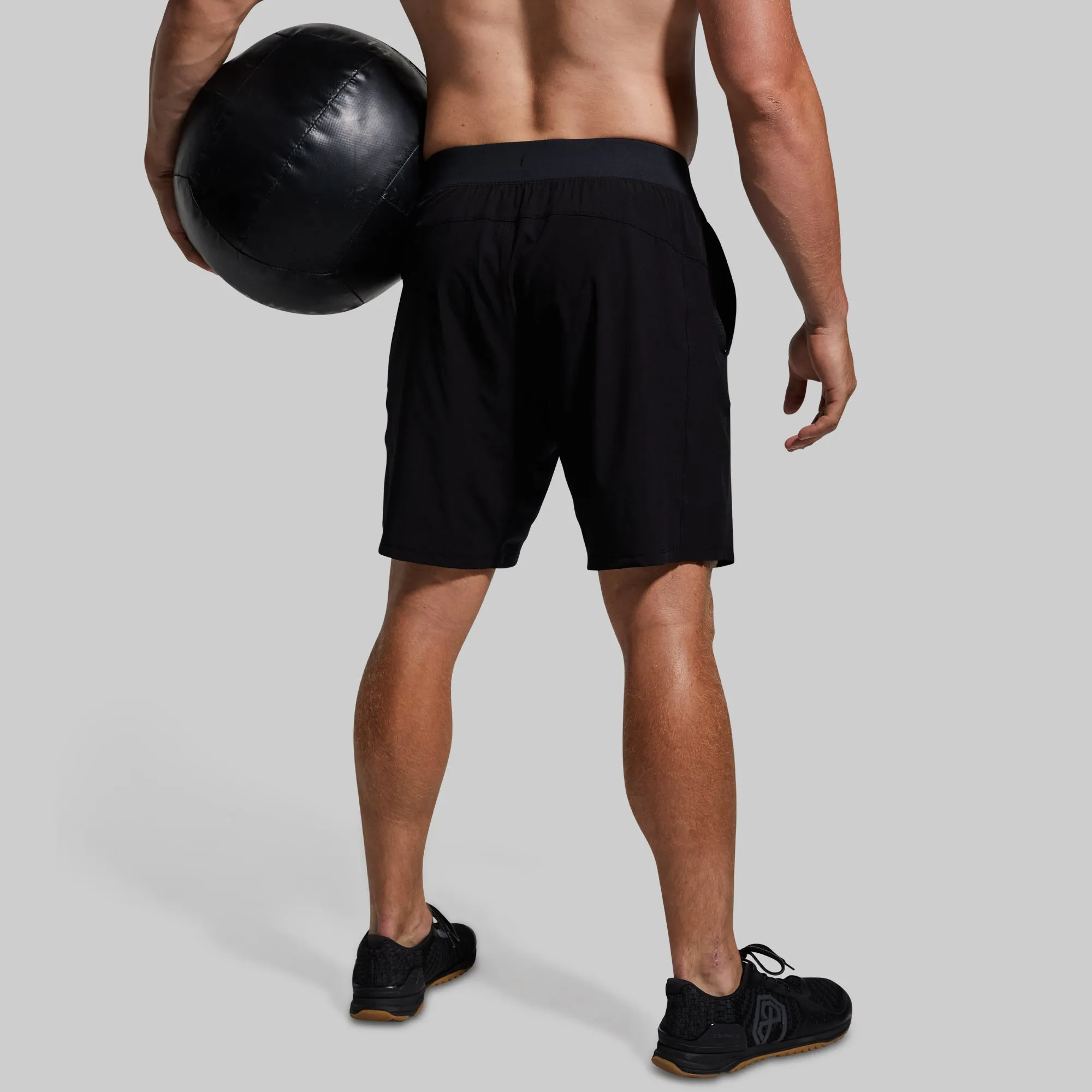 Versatile Short 9" (Black) sold by Born Primitive product image thumbnail 2