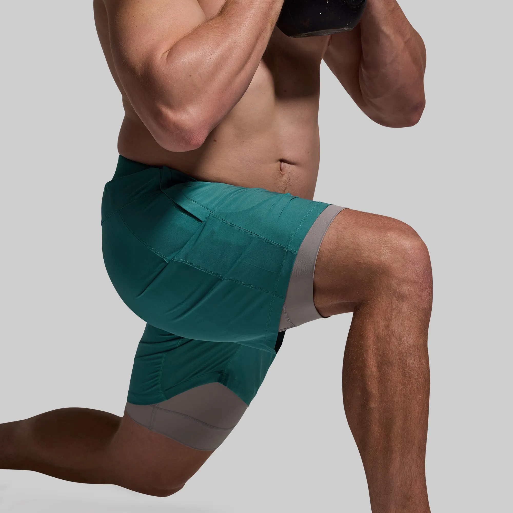 Versatile Short w/ Compression 7" (Deep Sea) sold by Born Primitive product image thumbnail 4