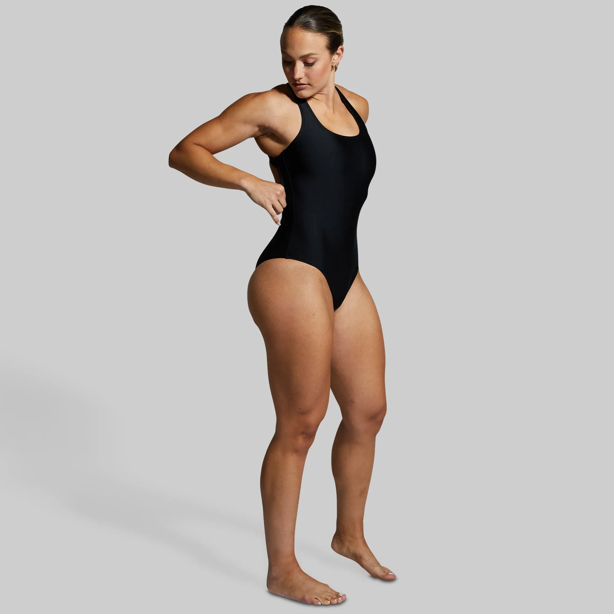 Freestyle One Piece Swimsuit (Black) sold by Born Primitive product image thumbnail 4