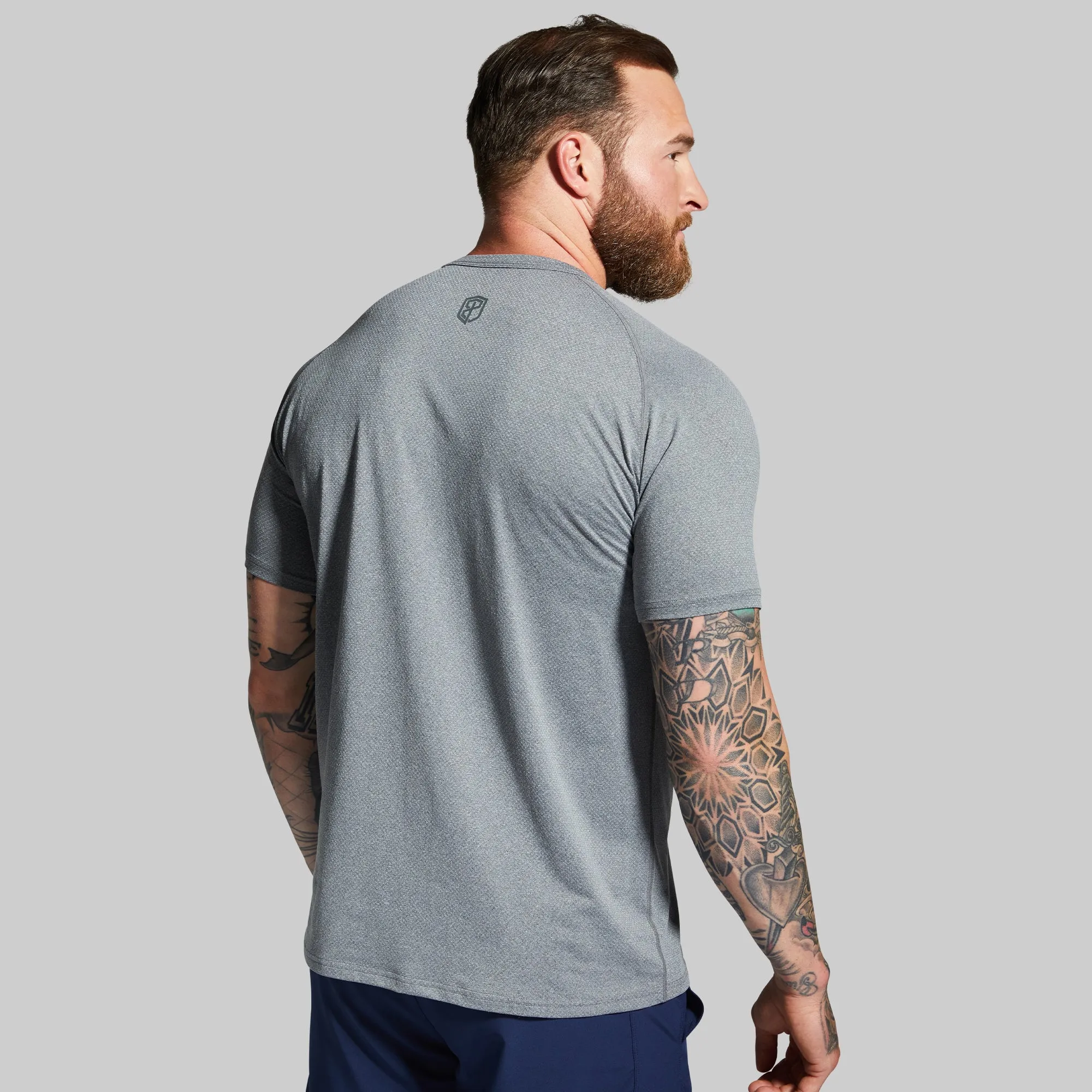 Heritage Tee (Heather Grey) sold by Born Primitive product image thumbnail 2